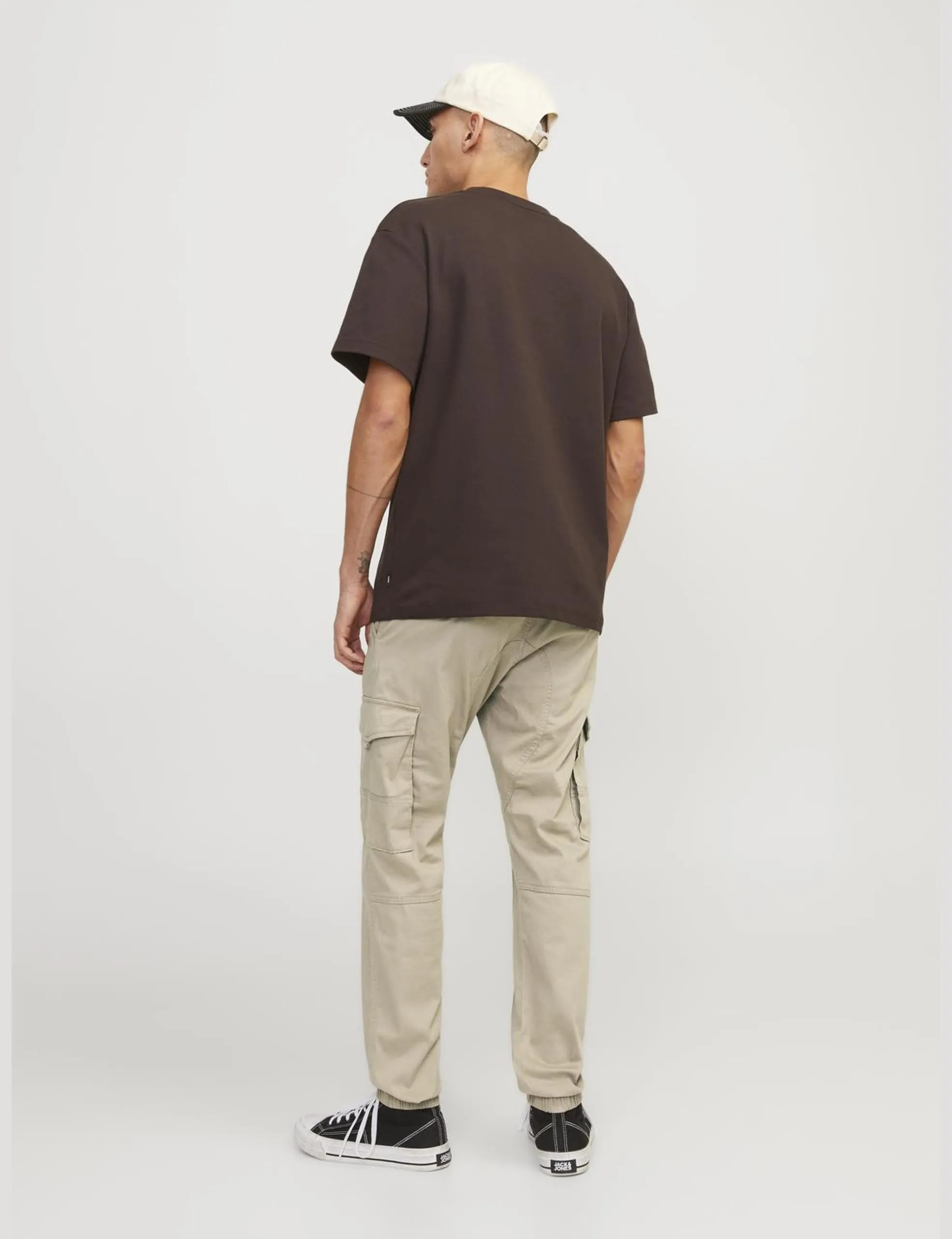 Jack & Jones Jjipaul Jjflake Pantaloni da Uomo, Beige, 28W / 30L - immagine 3