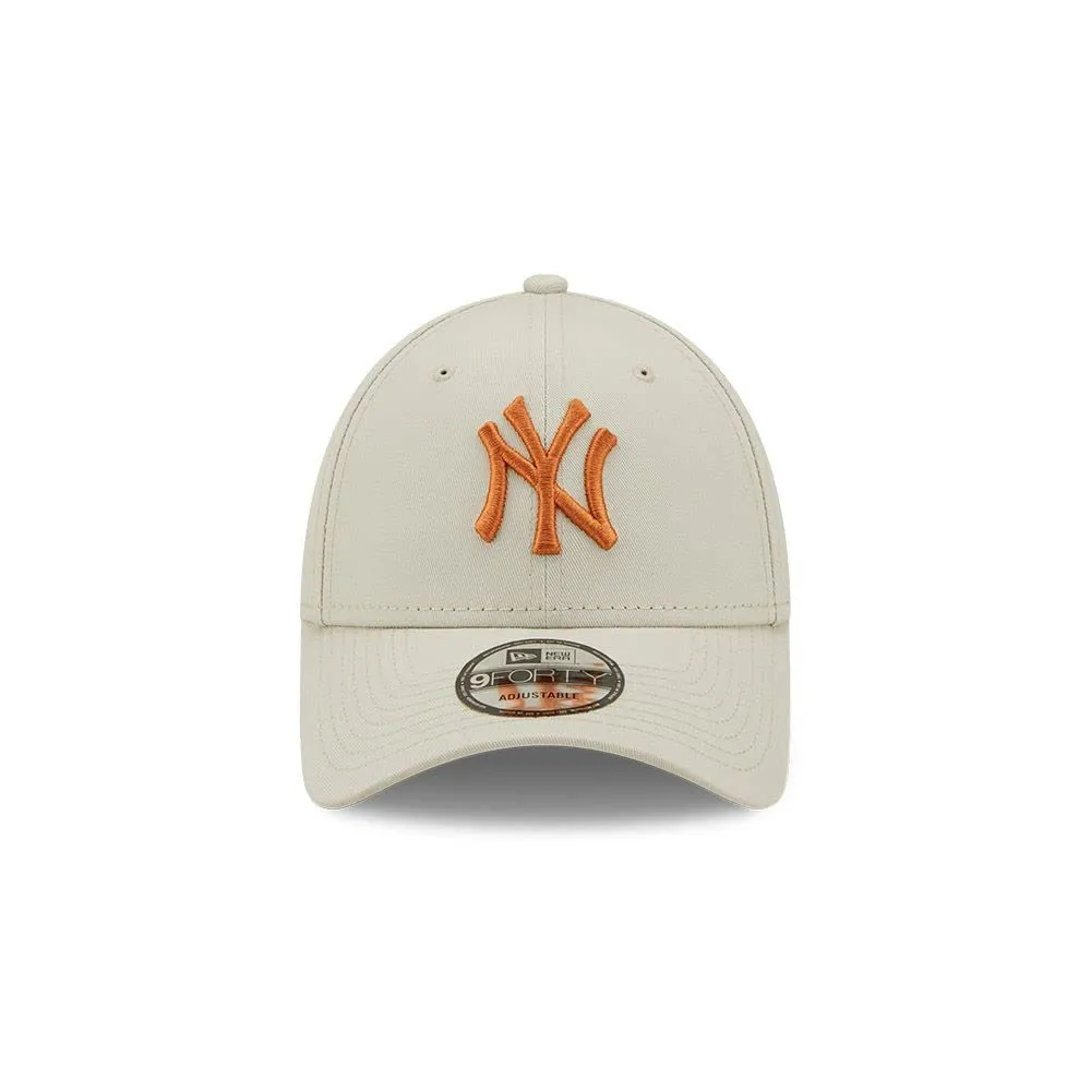 New Era York Yankees MLB League Essential 9Forty Adjustable Cap - Stone - immagine 2