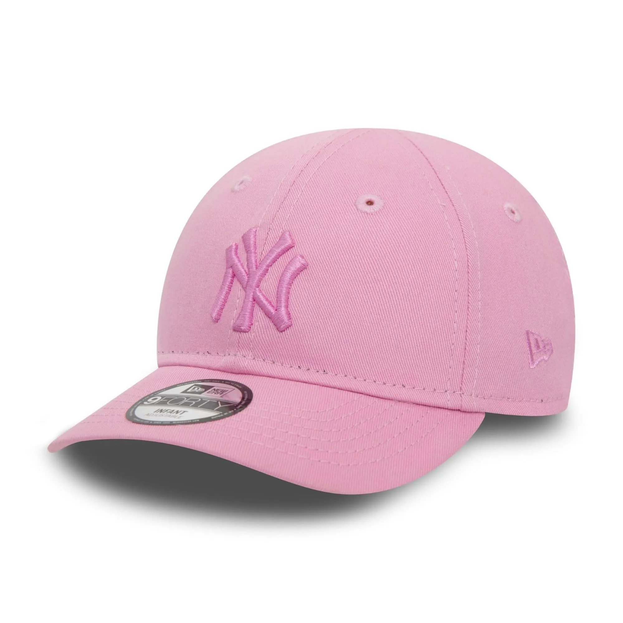 New Era New York Yankees MLB 9Forty Cappellino da Baseball per Neonati, Rosa - immagine 1