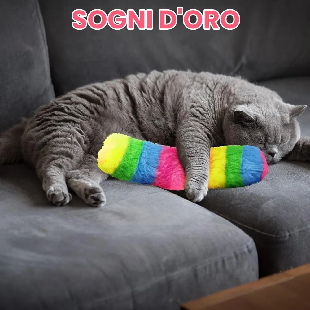 OSDUE Giocattoli Erba Gatta, Cuscini Interattivi in Peluche, 3 Pezzi - immagine 6