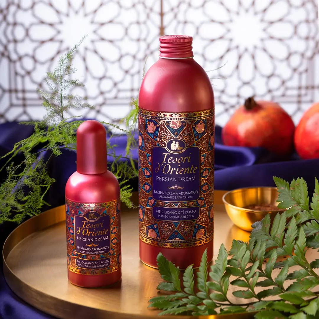Tesori d'Oriente Bagno Crema Persian Dream Melograno e Tè Rosso, 500ml - immagine 4