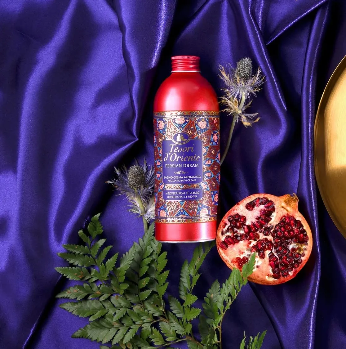 Tesori d'Oriente Bagno Crema Persian Dream Melograno e Tè Rosso, 500ml - immagine 6