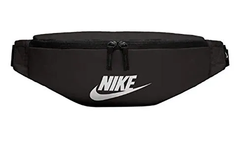 Nike Heritage Waistpack DB0490 - Black/Black/White, Taglia Unica - immagine 3