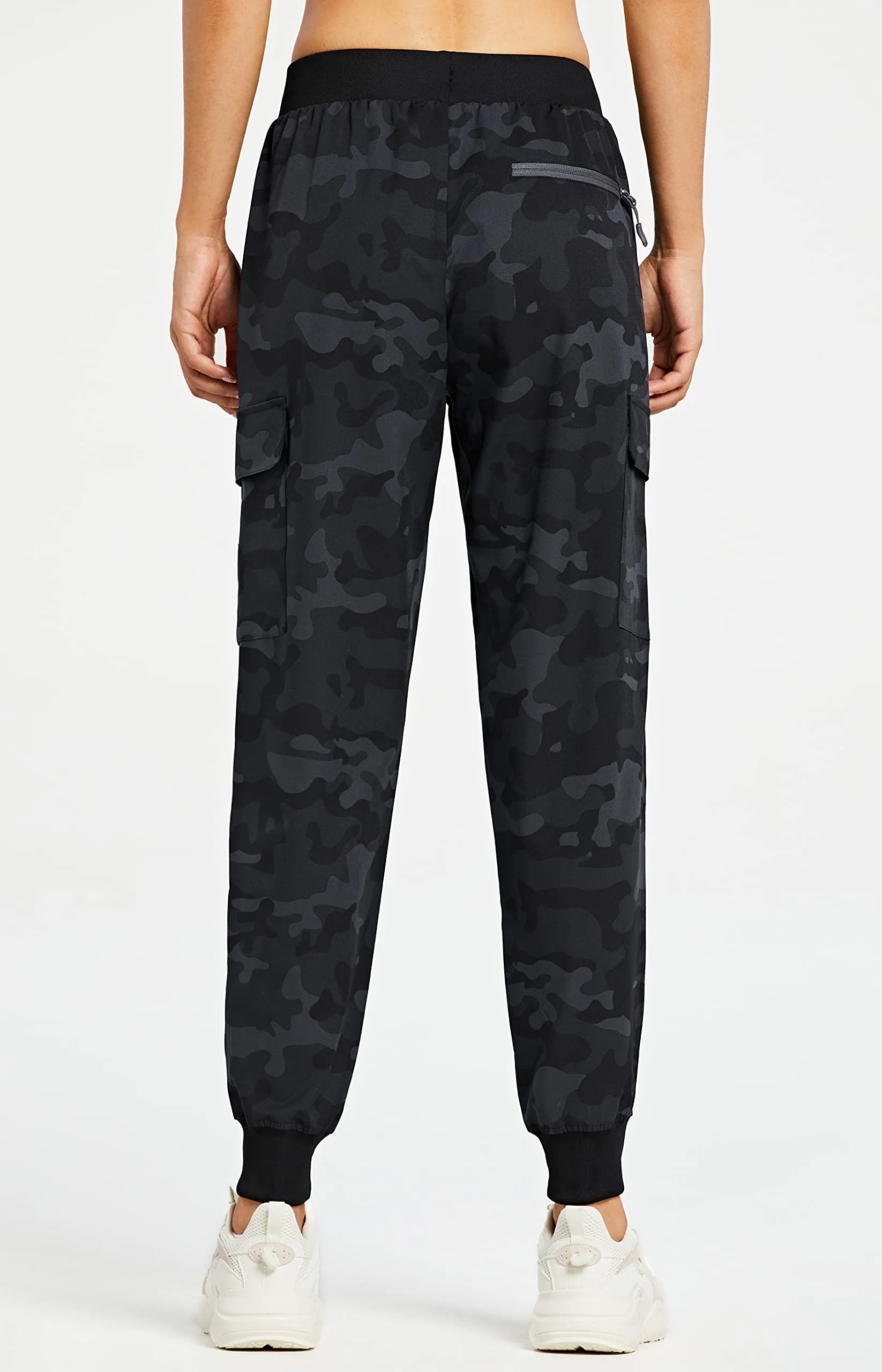 Libin Pantaloni Cargo da Donna Leggeri ad Asciugatura Rapida per Trekking e Sport, XL - immagine 2
