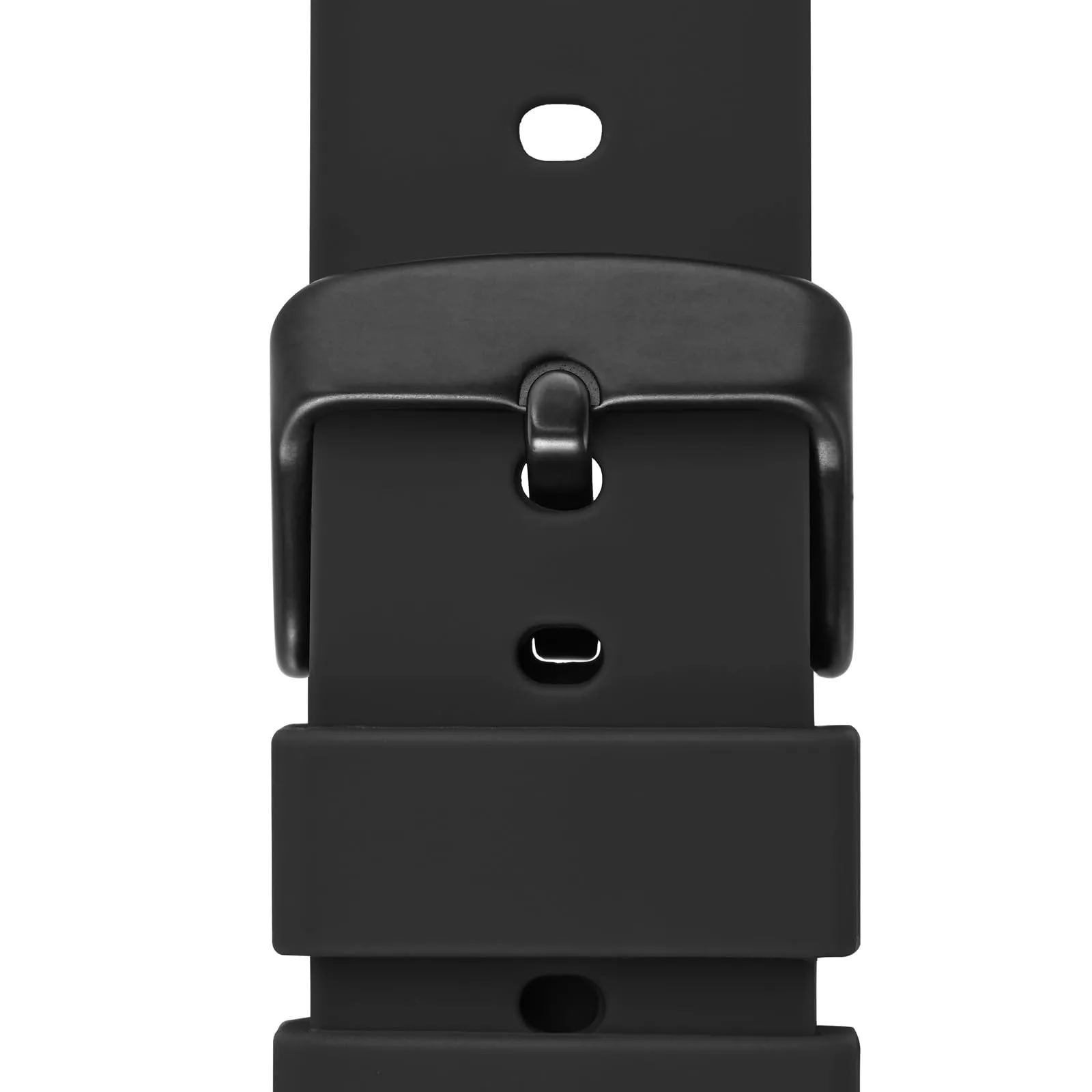 WOCCI Cinturino in Silicone 16mm per Uomo e Donna con Fibbia Nera (Nero) - immagine 9
