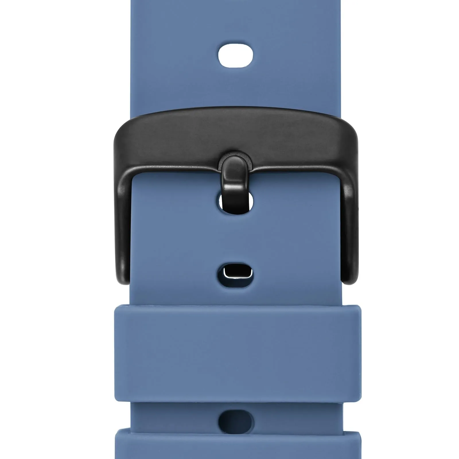 WOCCI Cinturino in Silicone 15mm con Fibbia Nera, Blu Acciaio - immagine 9
