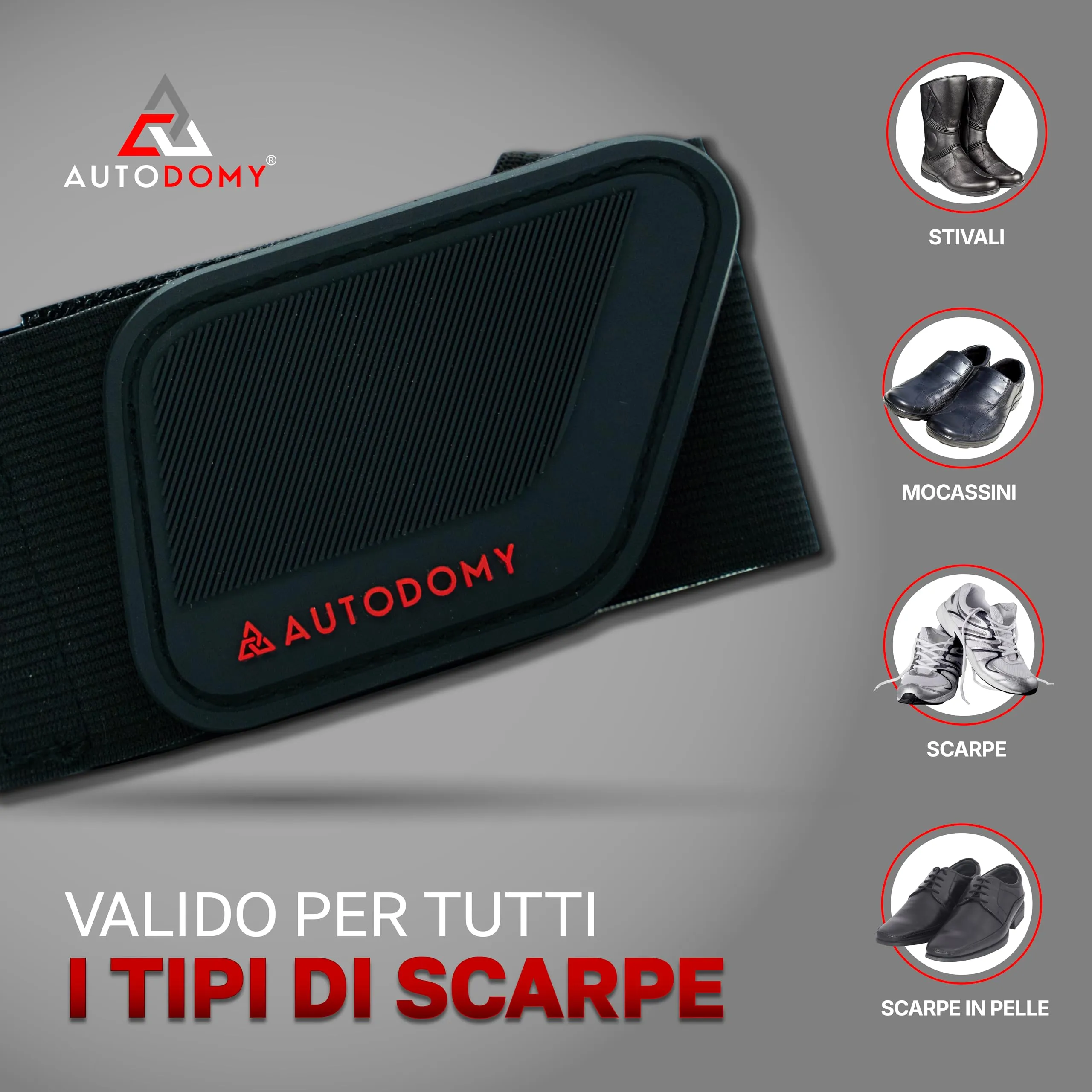 Autodomy Protezione Scarpe Moto Leva Cambio Copriscarpe per Motociclo Quad ATV V1 - immagine 3