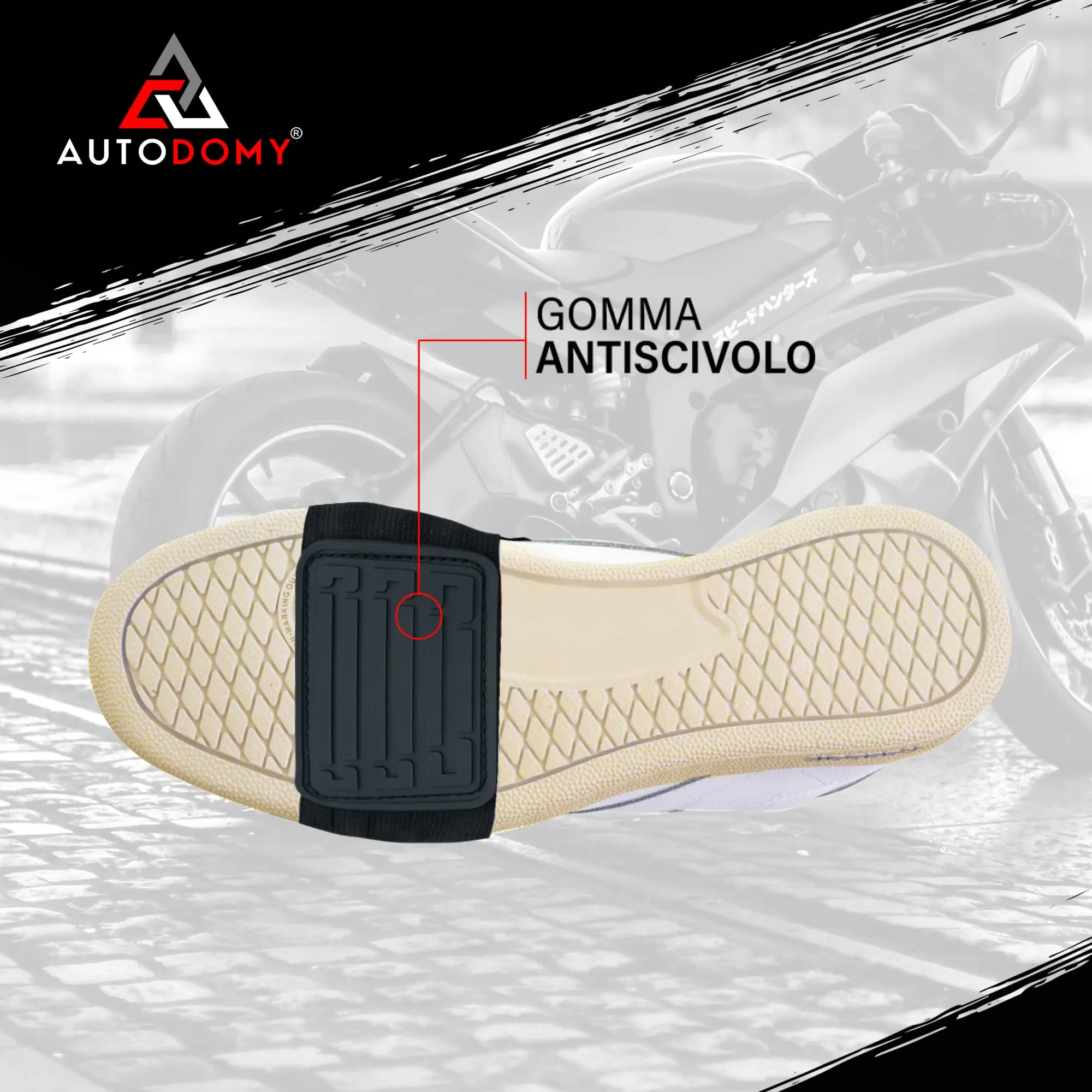 Autodomy Protezione Scarpe Moto Leva Cambio Copriscarpe per Motociclo Quad ATV V1 - immagine 7
