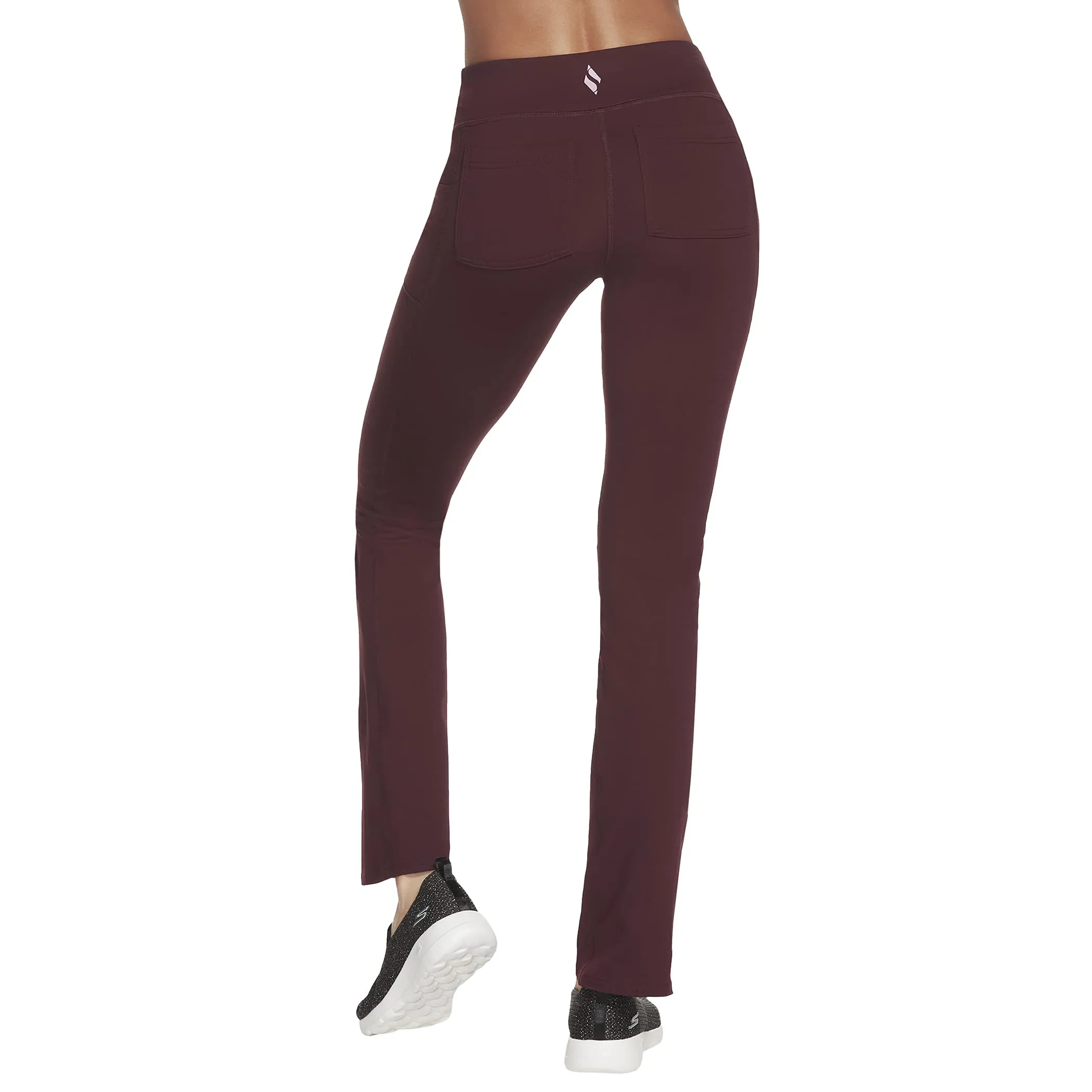 Skechers Go Walk Pantaloni da Donna, Rosso Vivo, S Tall - immagine 2