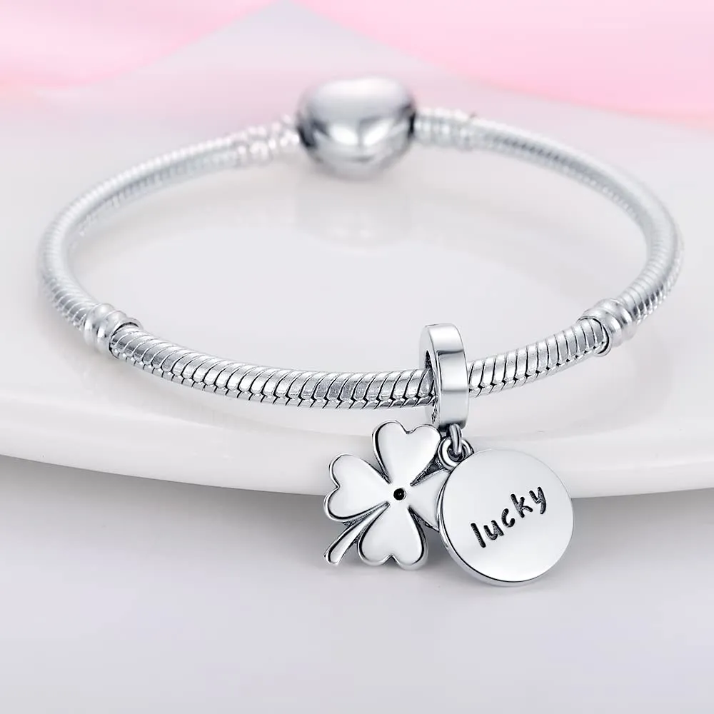 Pandach Bead Charm in Argento Sterling 925 con Cubic Zirconia per Braccialetti e Collane Europei - immagine 3