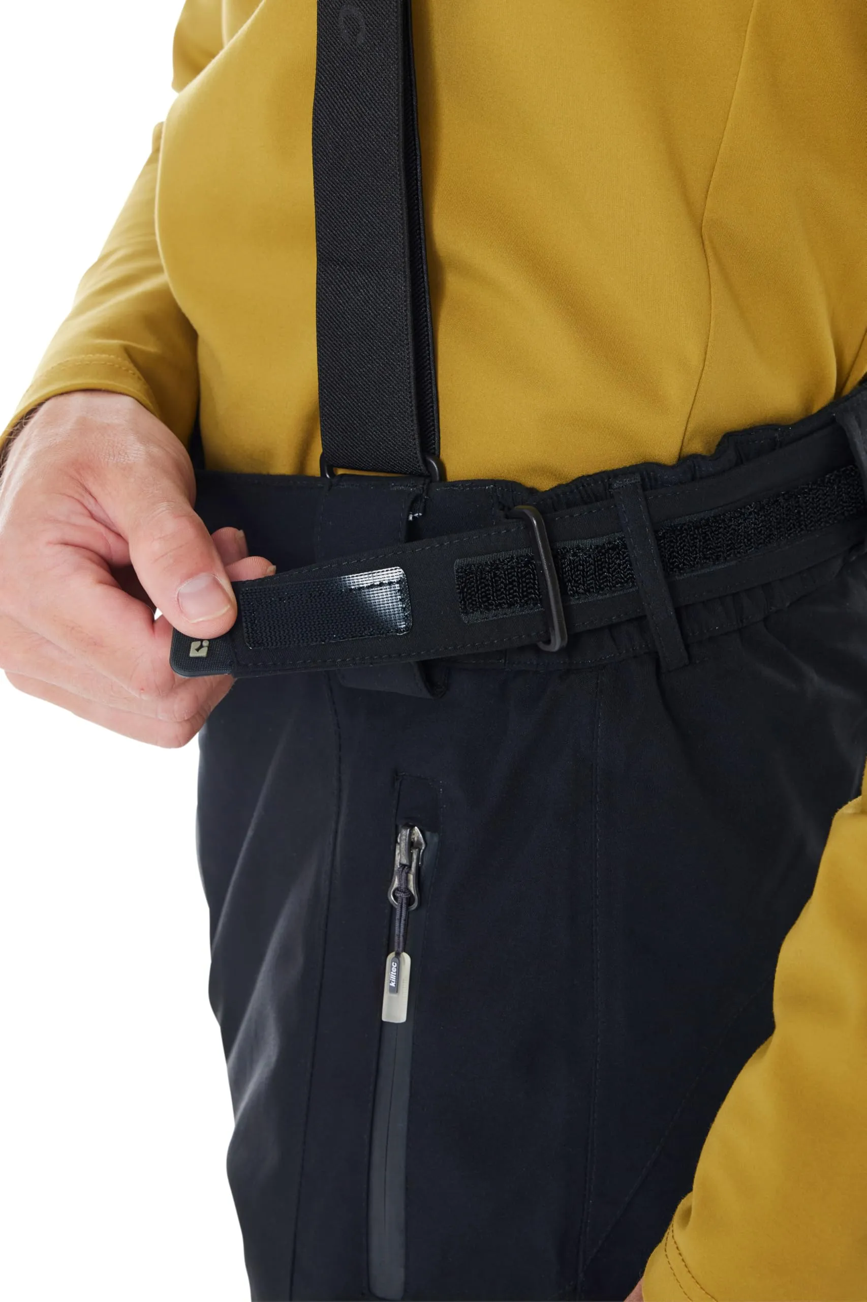 Killtec Enosh Salopette da Uomo, Black Blue, S - immagine 4