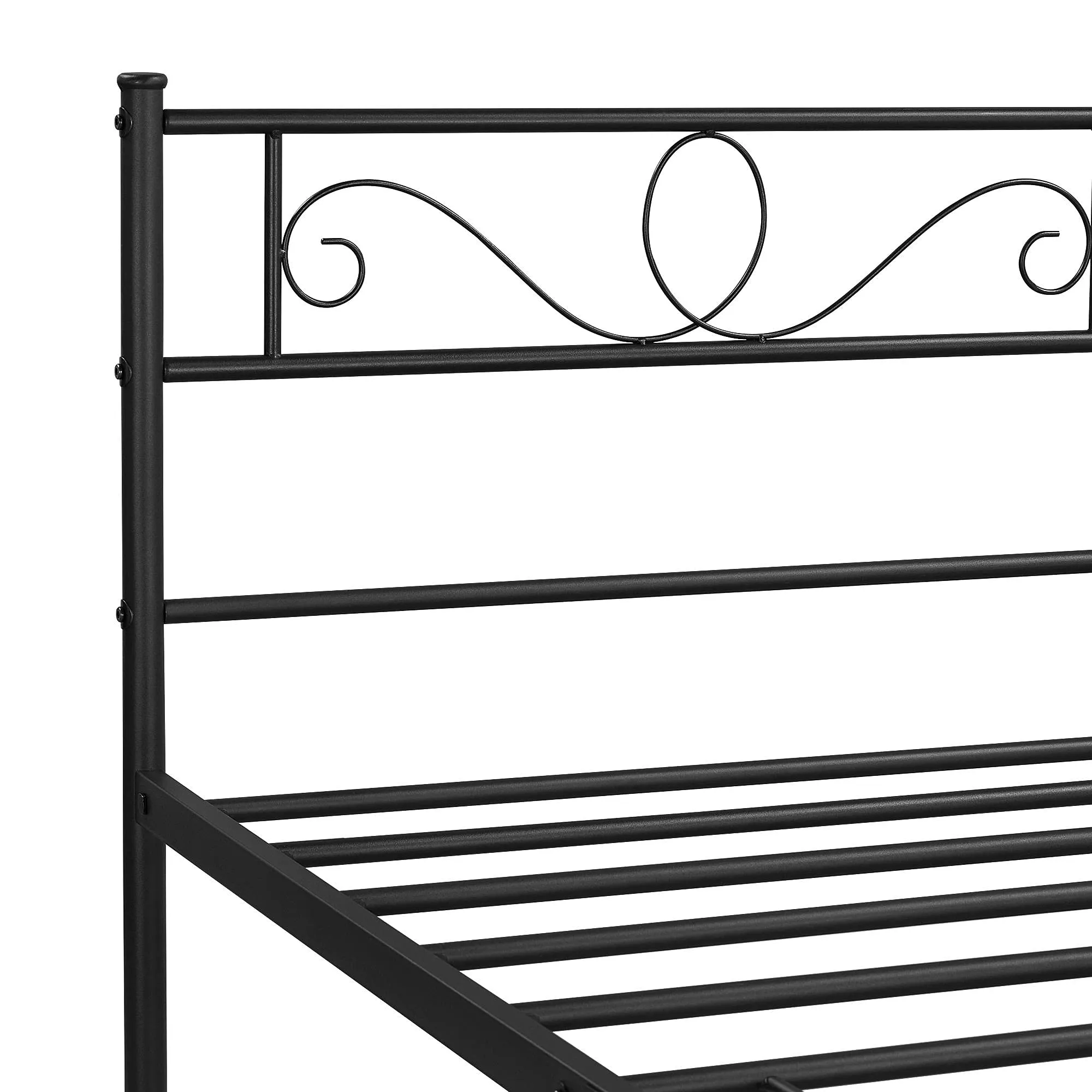 Yaheetech Struttura Letto Singolo in Ferro per Materasso 90 x 190 cm - immagine 8