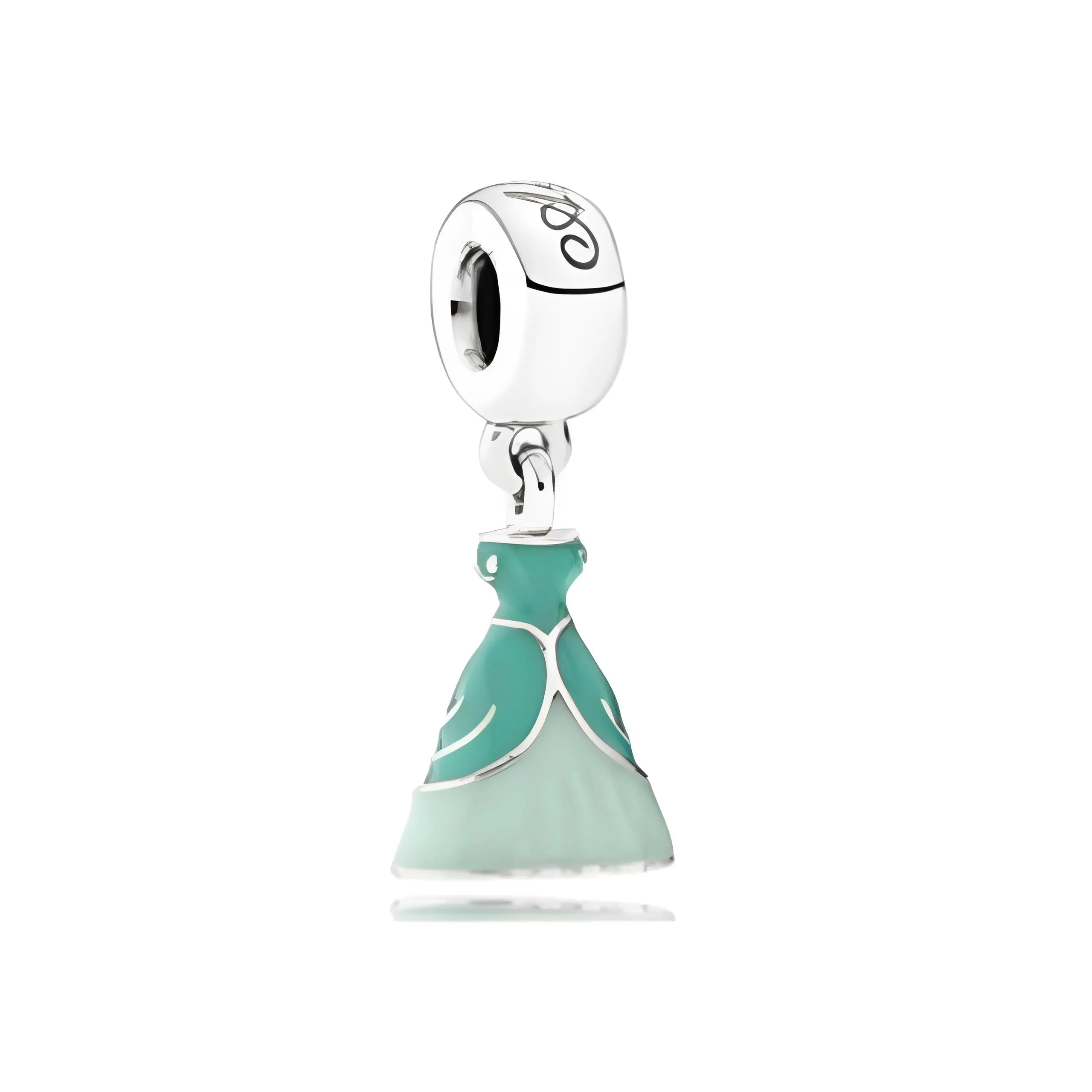 JCaleydo Charm in Argento Sterling 925 con Zirconi Sintetici, compatibile con Pandora - immagine 1