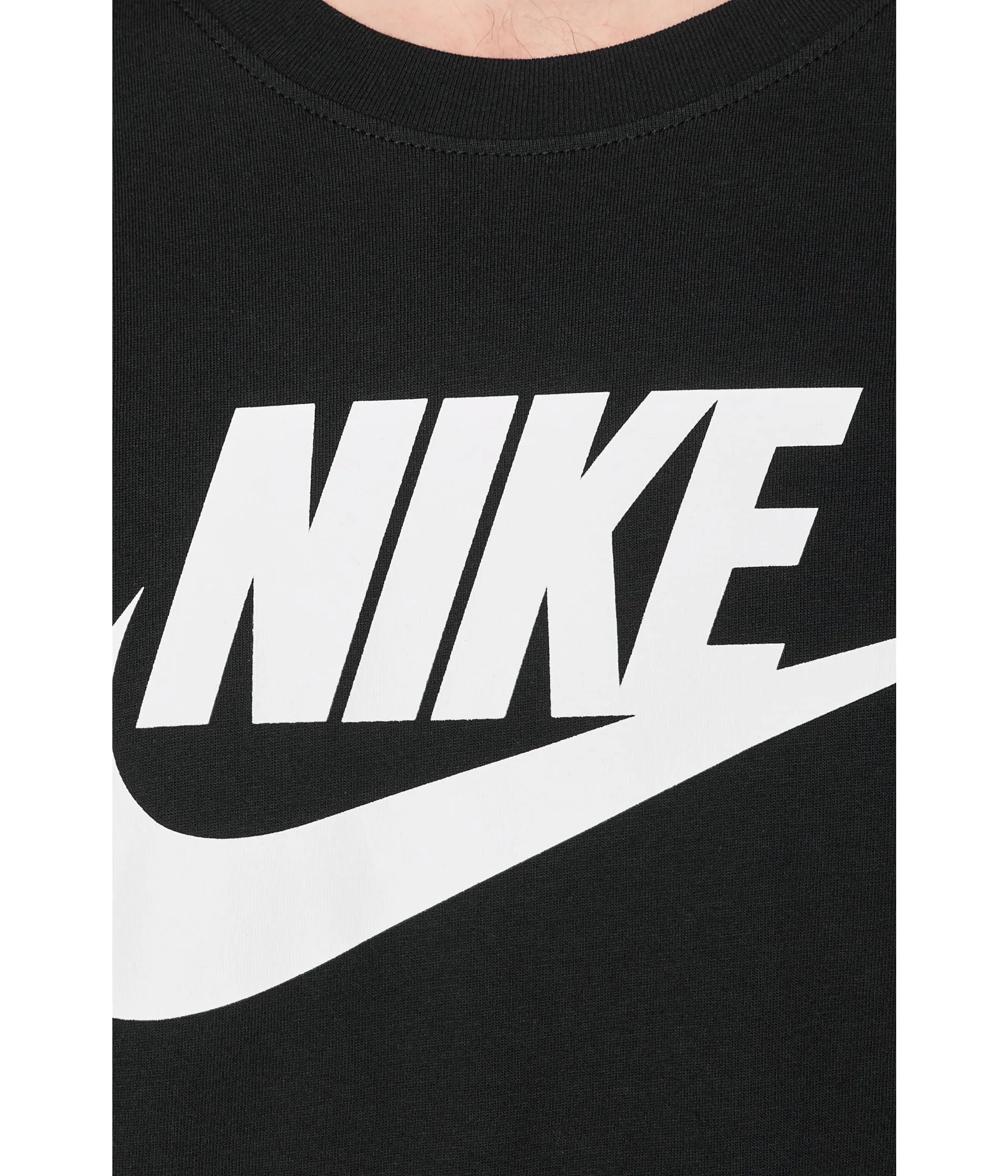 Nike Icon Futura Tee, Men's T-Shirt, Black/White, 2XL - immagine 5