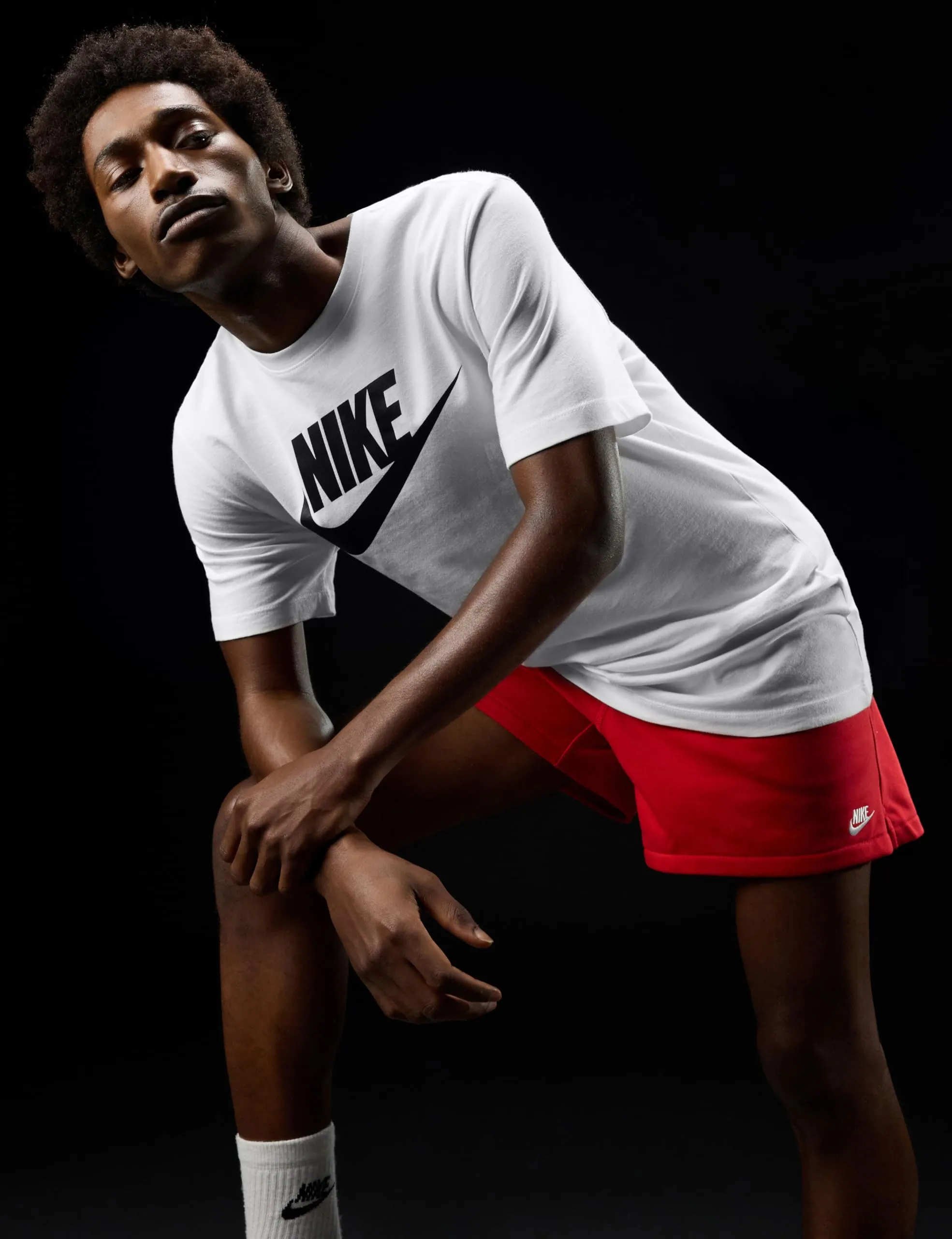 Nike Icon Futura Tee, Men's, White/Black, 2XL - immagine 2