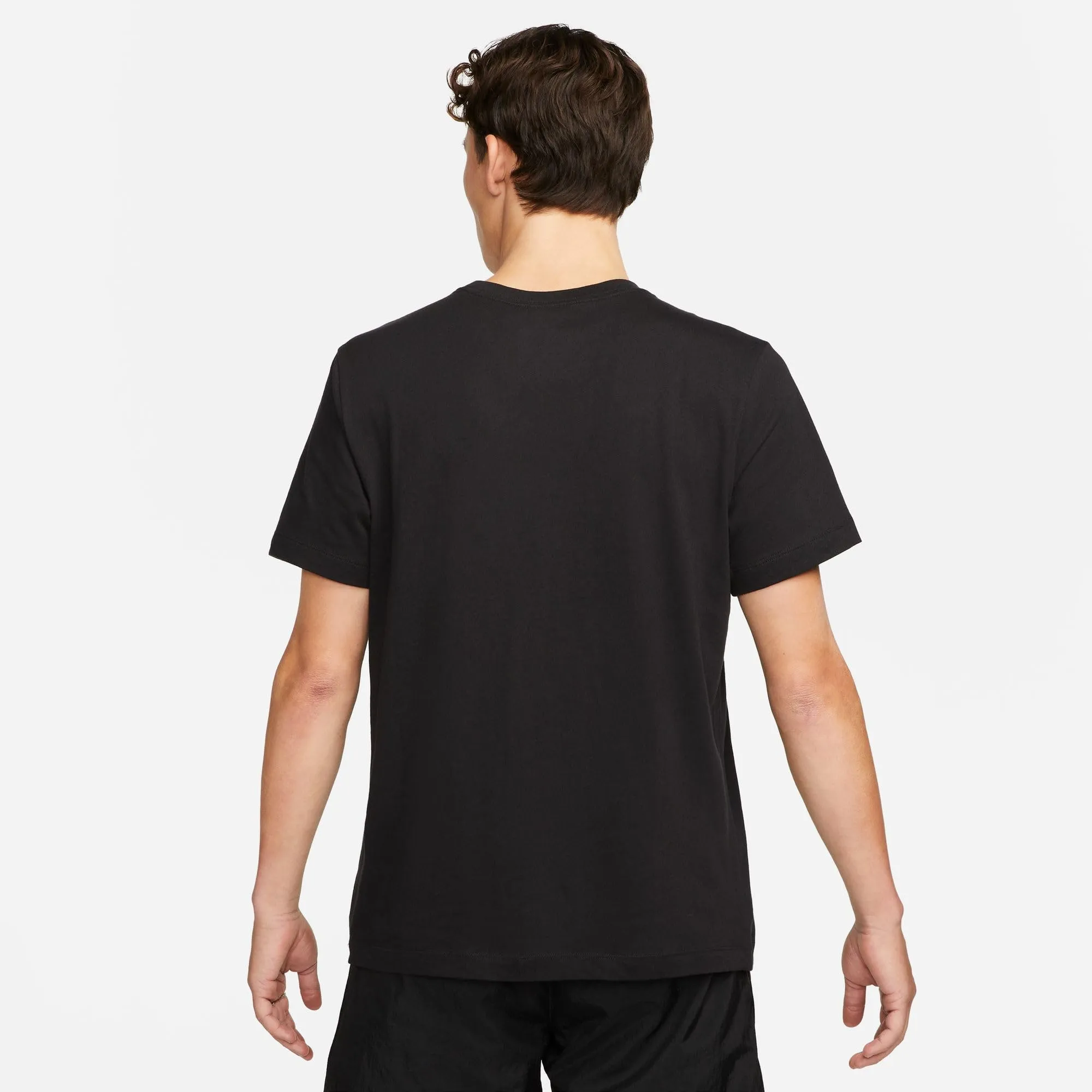 Nike NSW Tee Icon Futura T-Shirt Uomo - Nero (Black/White) - XS - immagine 2