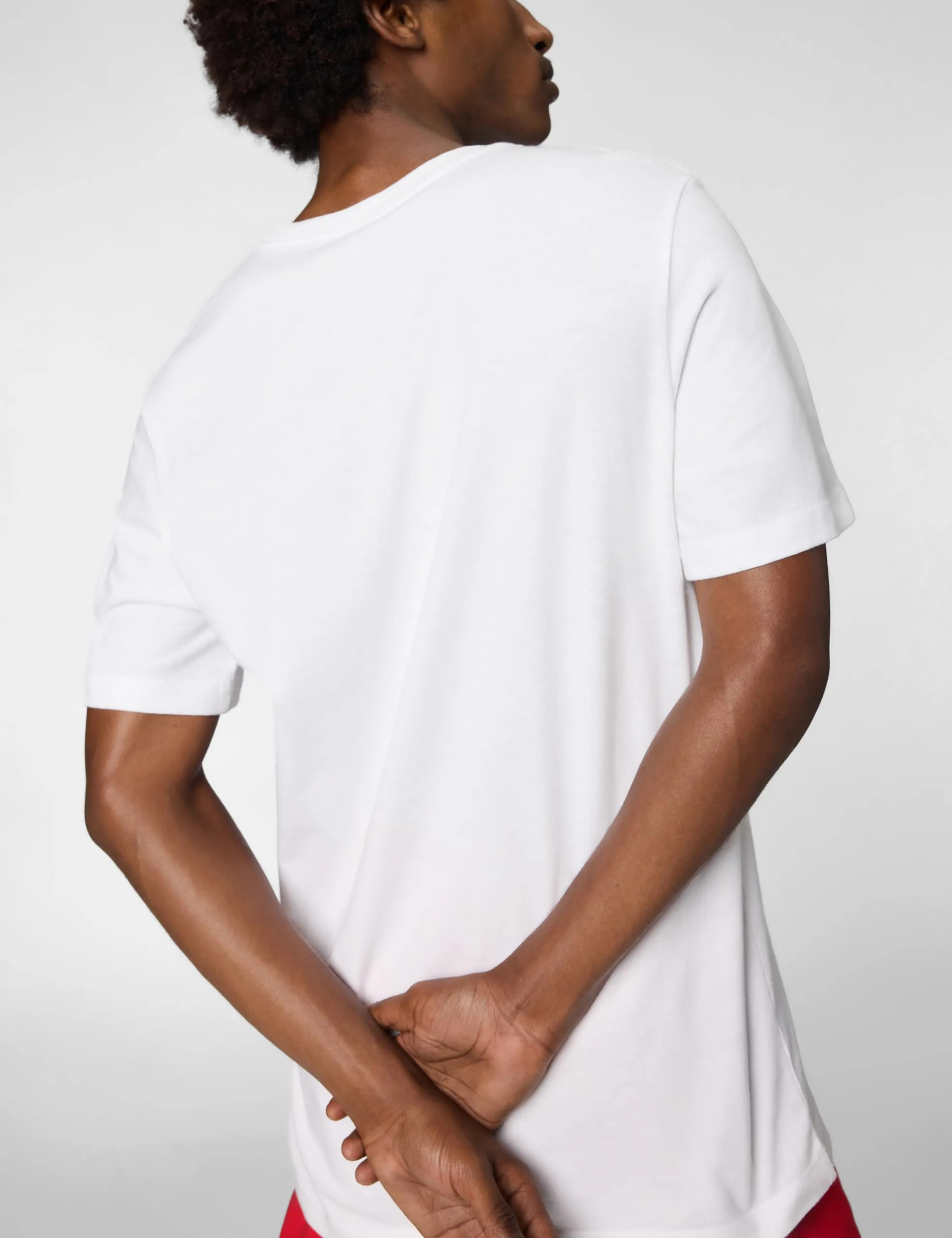 Nike Tee Icon Futura Men's T-Shirt, White/Black, XL - immagine 5