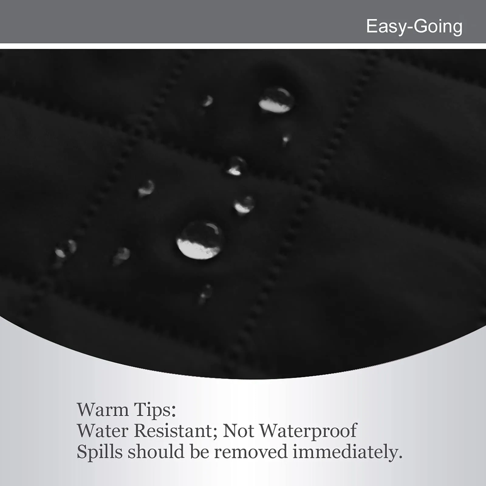 Easy-Going Fodera per Divano e Poltrona Reversibile Extra Large Resistente all'Acqua con Fasce Elastiche - immagine 4