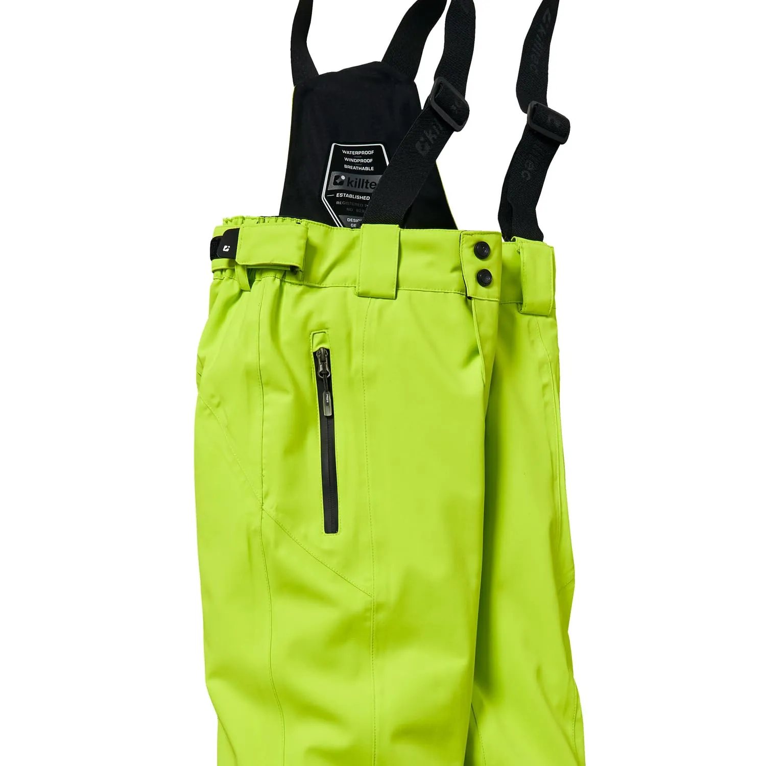 Killtec Enosh Pantaloni Funzionali da Sci, Verde Primavera, XL, 30920-000 - immagine 5