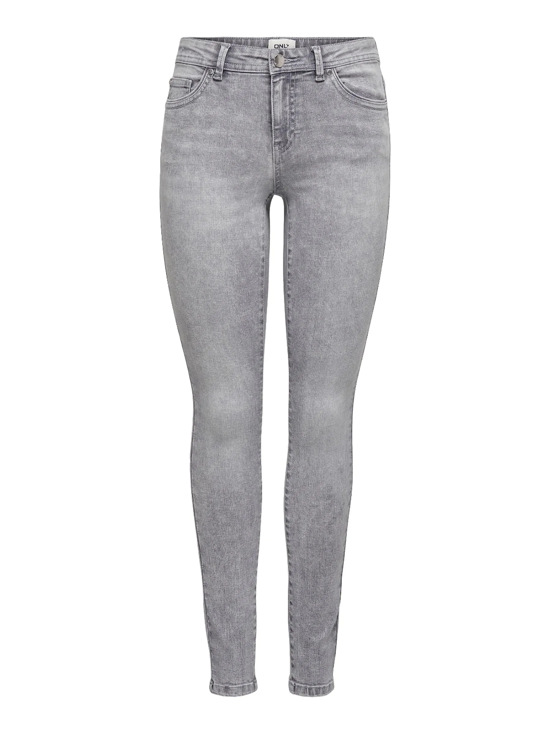 Only Life Mid Sk Bj694 Noos Jeans, Denim Grigio Medio, S / 32L - immagine 1