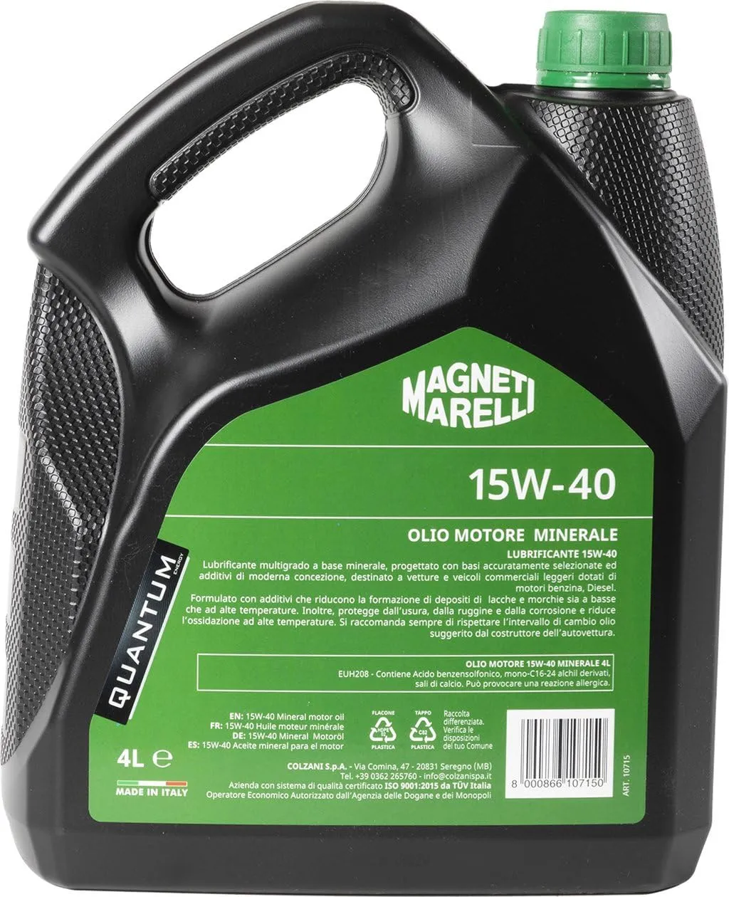 Magneti Marelli Quantum Energy Olio Motore Minerale 15W-40 4L - immagine 4