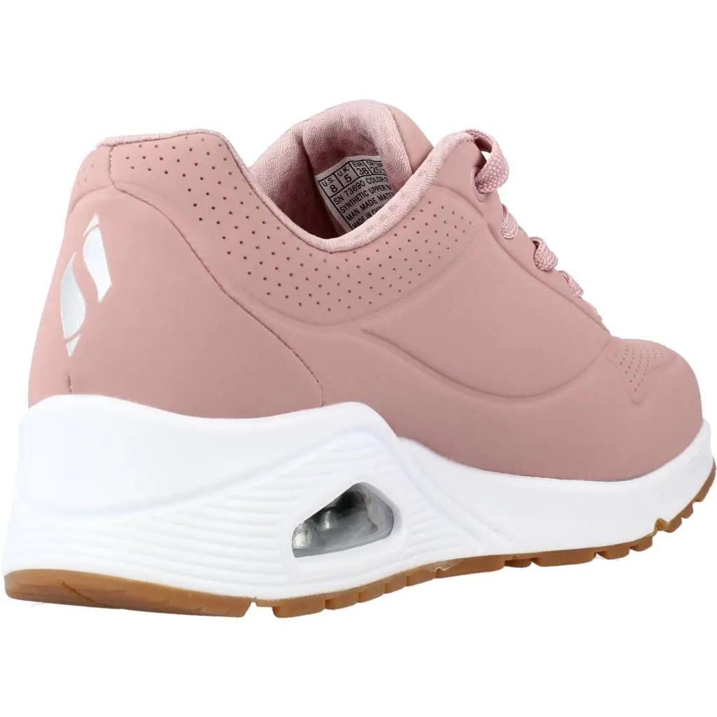 Skechers Uno Stand On Air, Scarpe da ginnastica Donna, Blush Durabuck, 40 EU - immagine 3