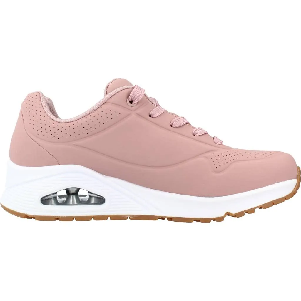 Skechers Uno Stand On Air, Scarpe da ginnastica Donna, Blush Durabuck, 40 EU - immagine 4