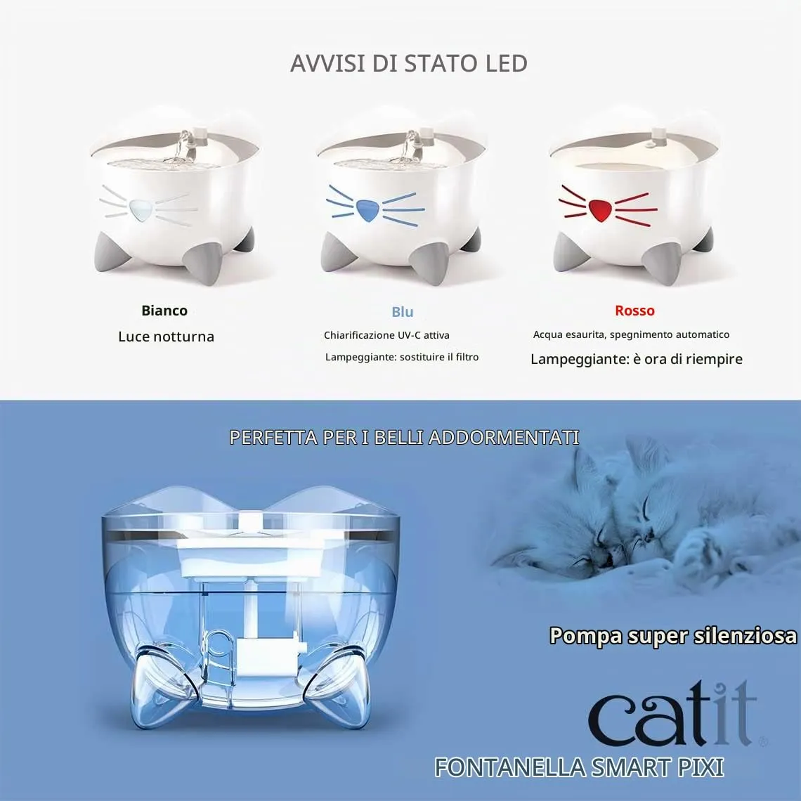 Catit Pixi Smart Fontana per Gatti 43751 - immagine 5