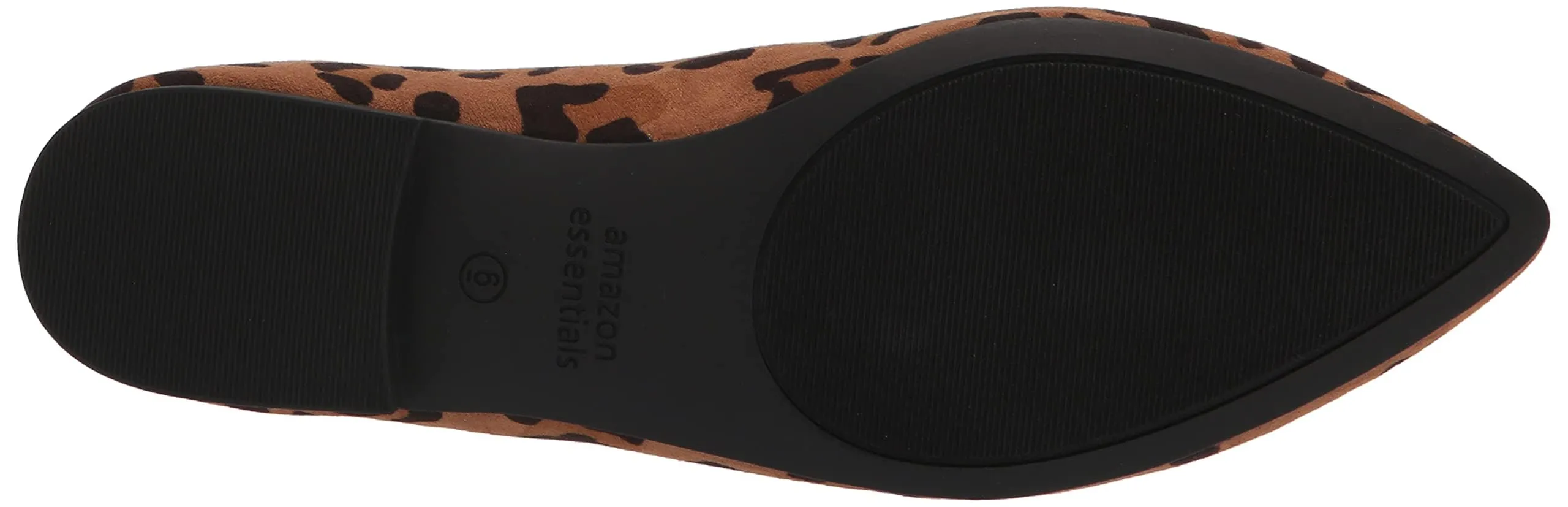 Amazon Essentials Ballerine da donna a punta, Marrone Leopardata, 38 - immagine 4