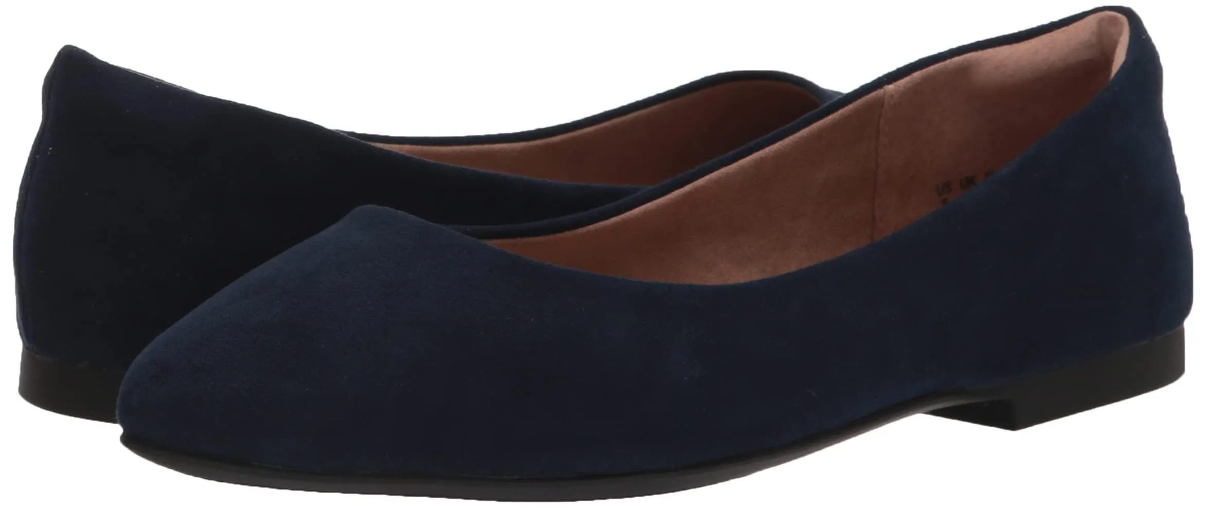 Amazon Essentials Ballerine da donna a punta, Blu Marino, Larghezza 40 - immagine 7