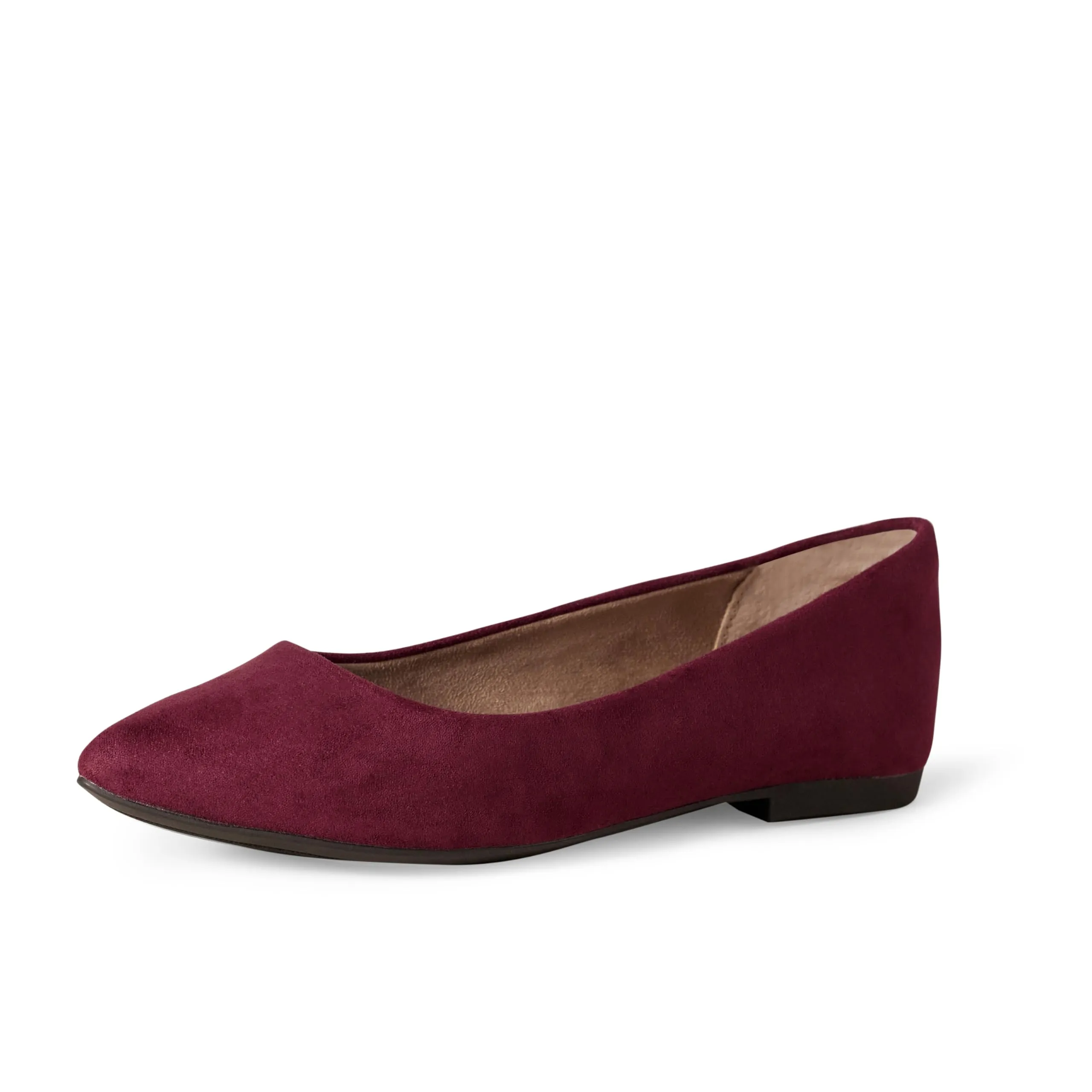 Amazon Essentials Ballerine da donna a punta, marrone, 38 - immagine 1