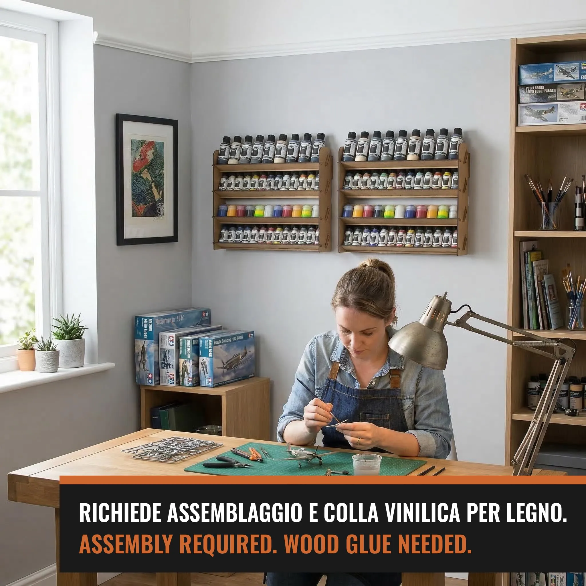 PROSCALE Porta Colori Acrilici per Modellismo Universal - immagine 5
