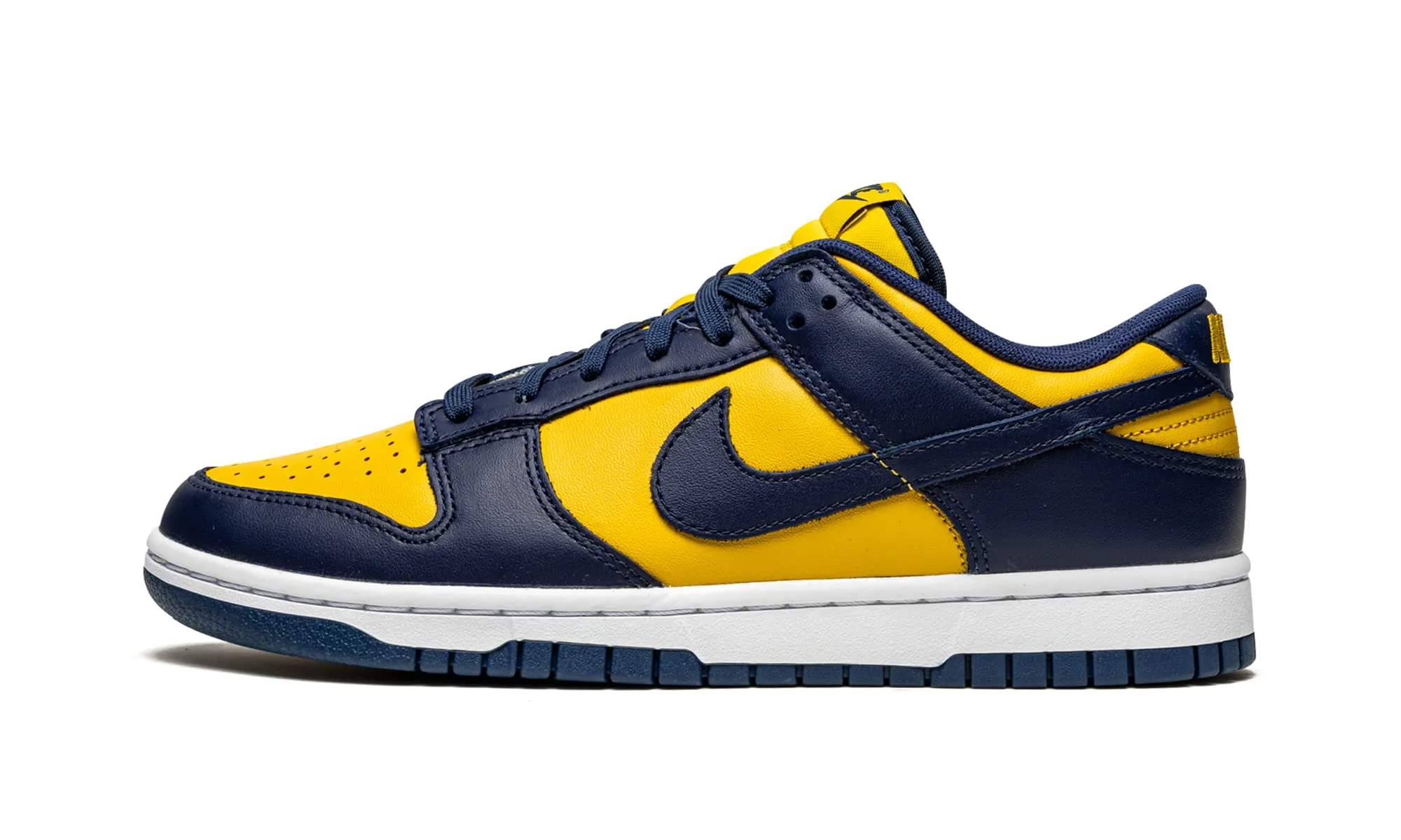 Nike Dunk Low Maize Varsity Midnight Navy White DZ8471-100 44.5 EU - immagine 1