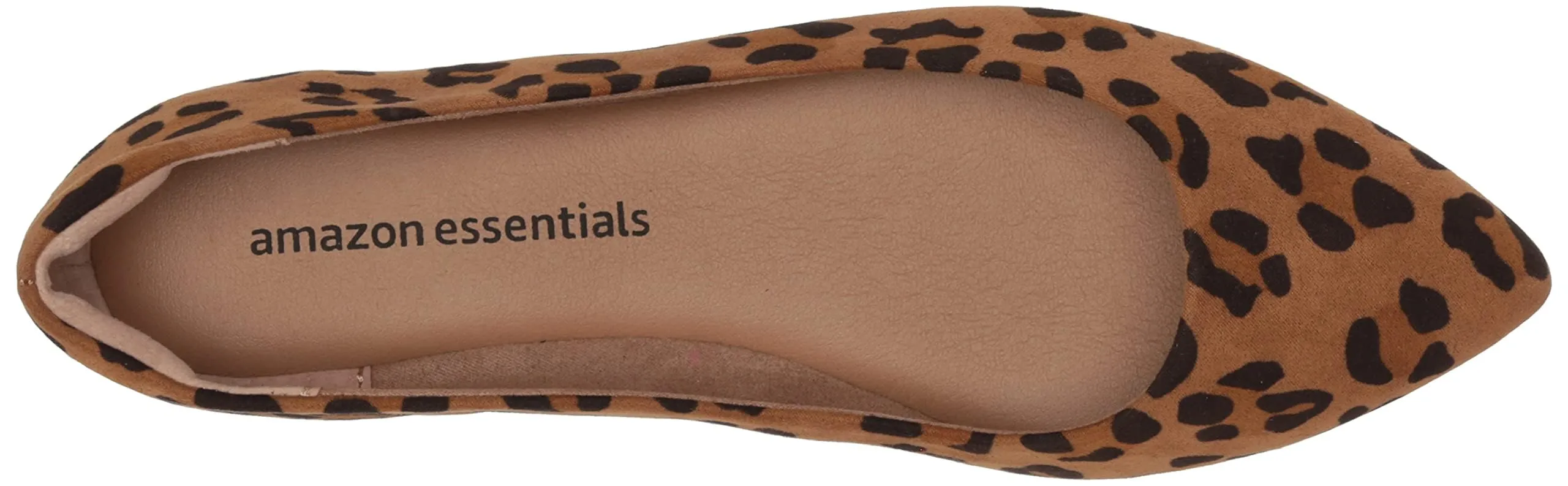 Amazon Essentials Ballerine da donna a punta, Marrone Leopardata, 42 - immagine 5