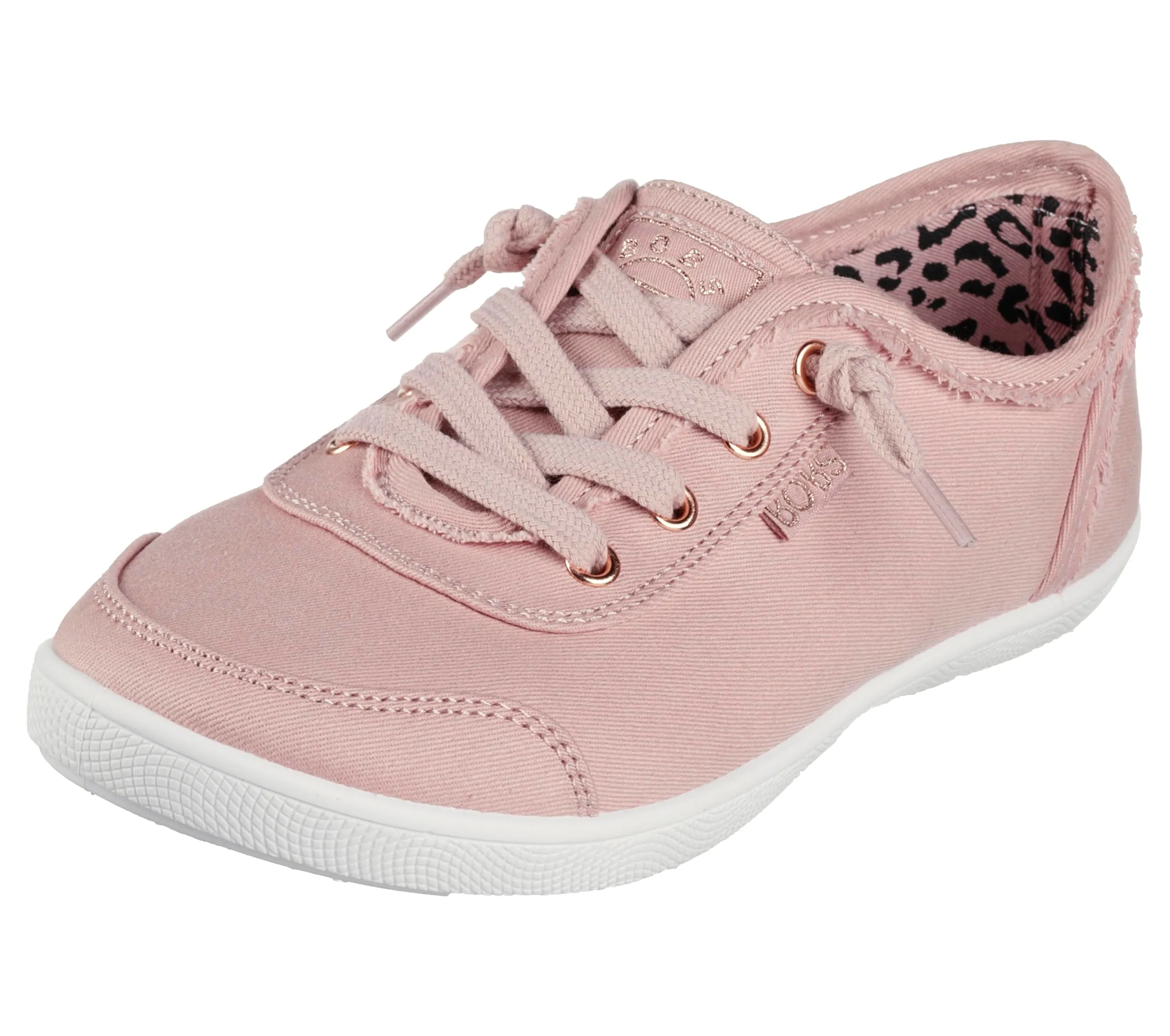 Skechers Bobs B Cute Scarpe da ginnastica Donna, Rose Canvas, 37 EU - immagine 6