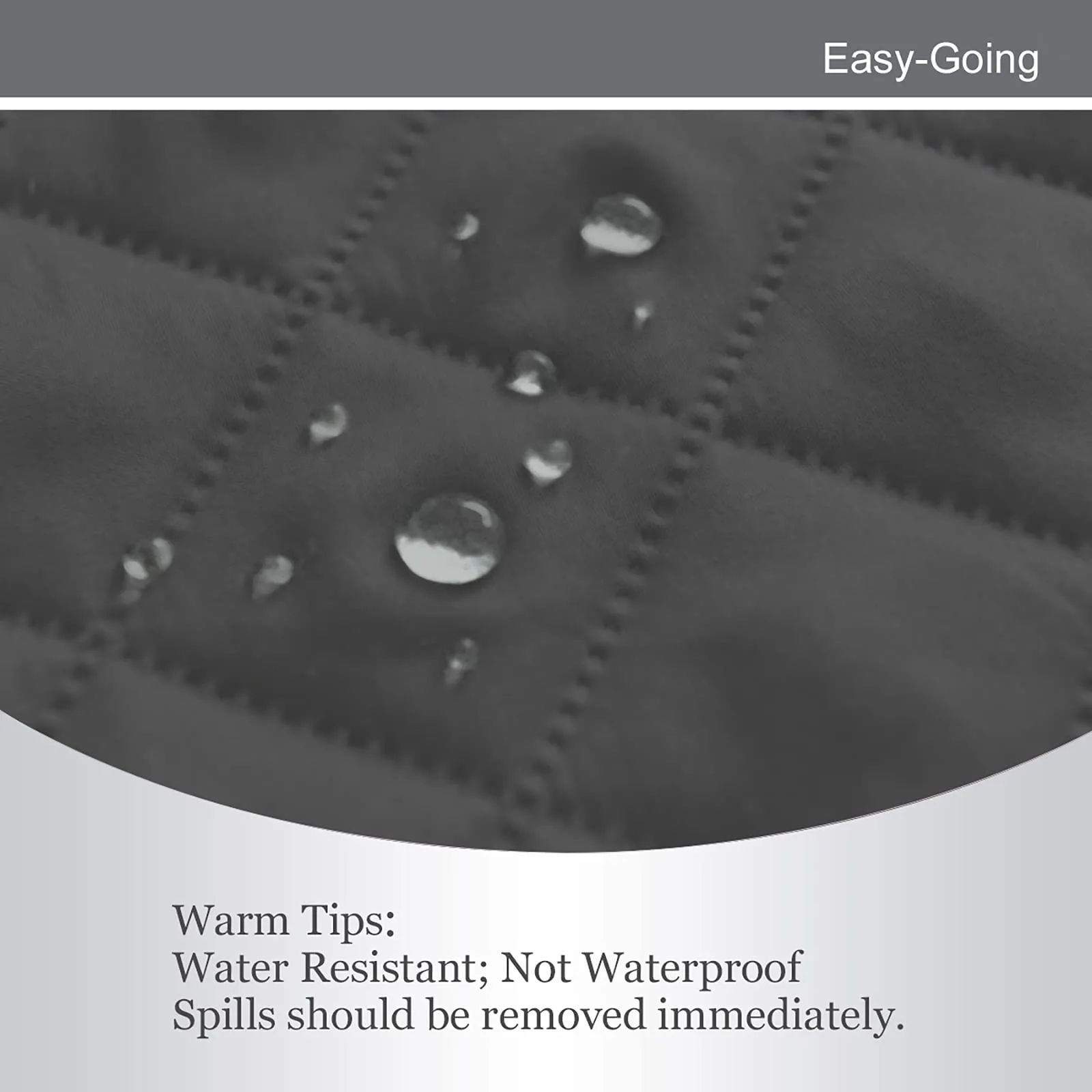 Easy-Going Copridivano e Coprisedia Sovrdimensionato Reversibile Resistente all'Acqua con Fasce Elastiche - immagine 4