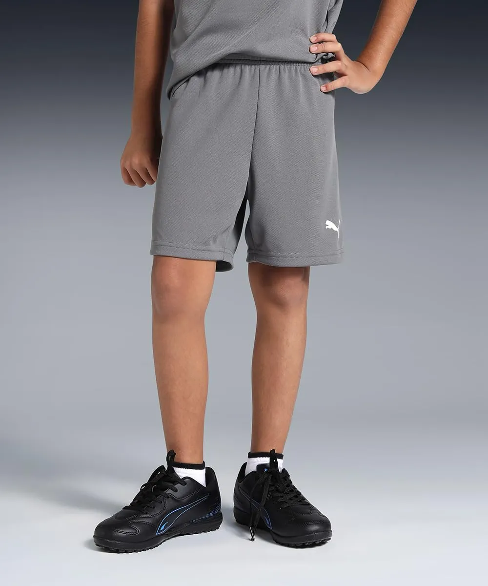PUMA teamRISE Short Jr, Smoked Pearl/White, 128 - immagine 2