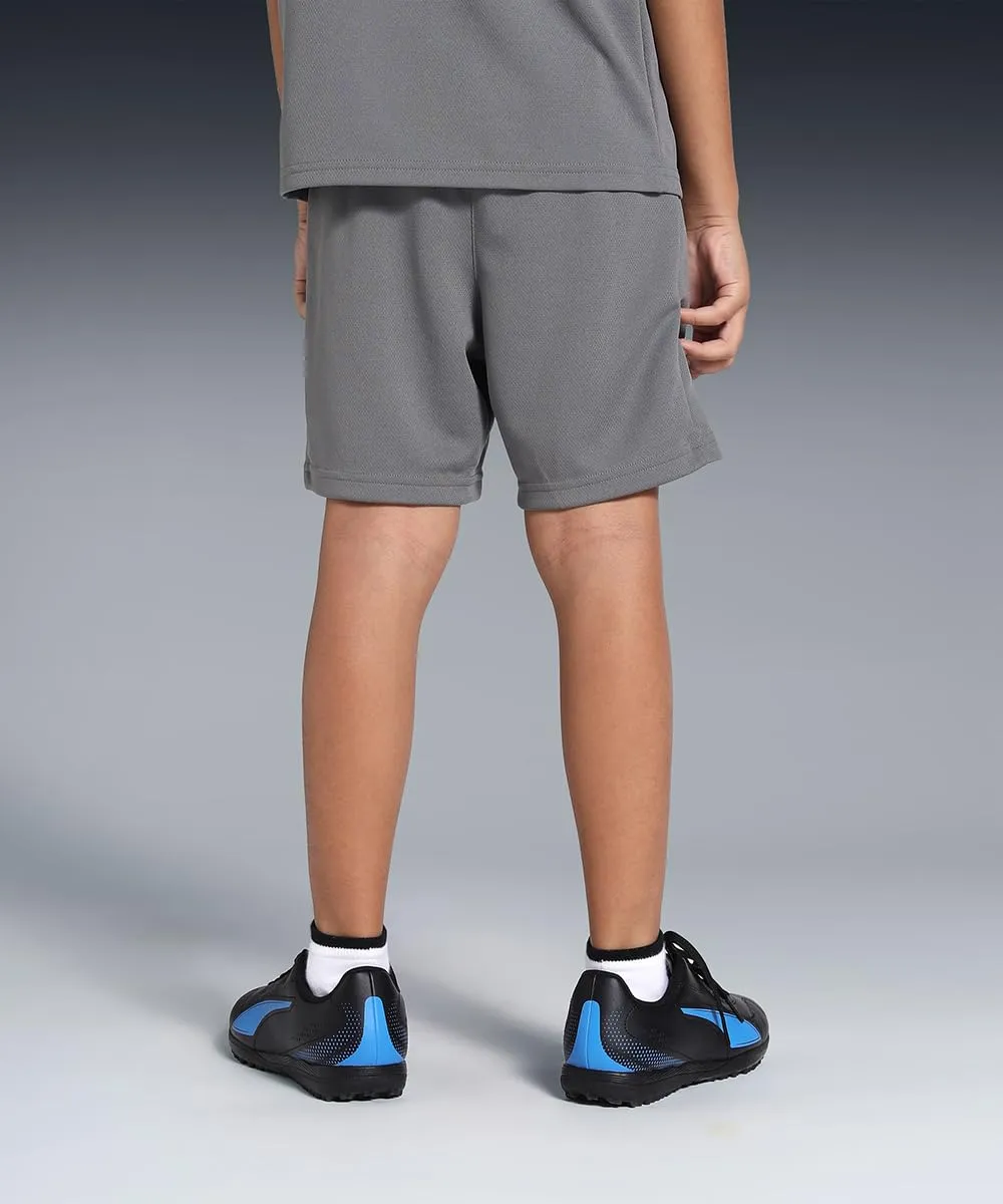 PUMA teamRISE Short Jr, Smoked Pearl/White, 128 - immagine 7