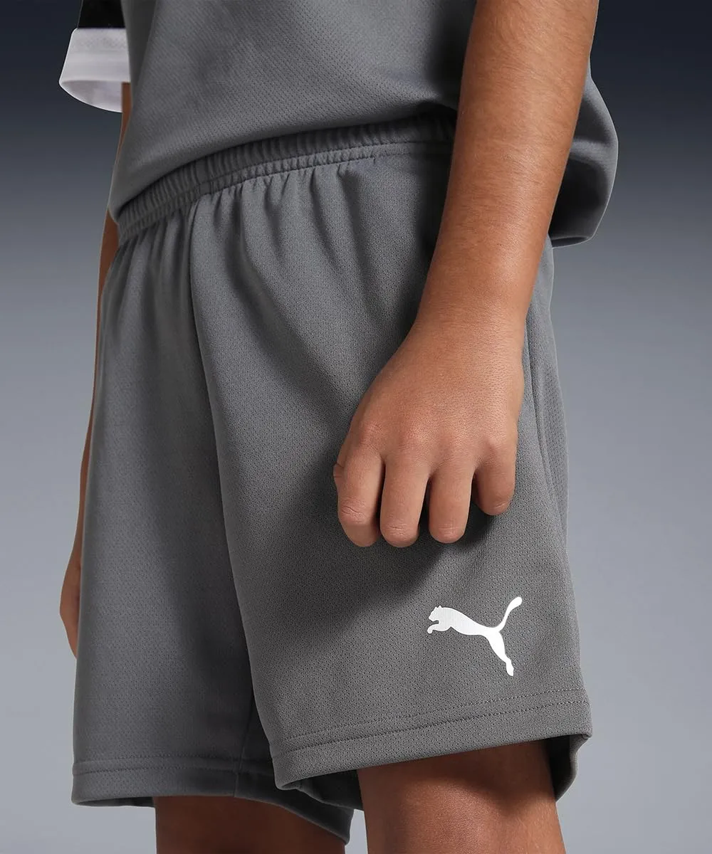 PUMA teamRISE Short Jr, Smoked Pearl/White, 140 - immagine 6