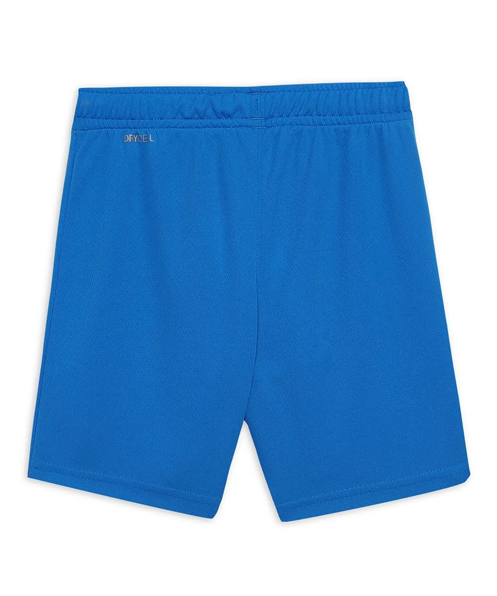 PUMA teamRISE Short Jr, Electric Blue Lemonade/White, 128 - immagine 2