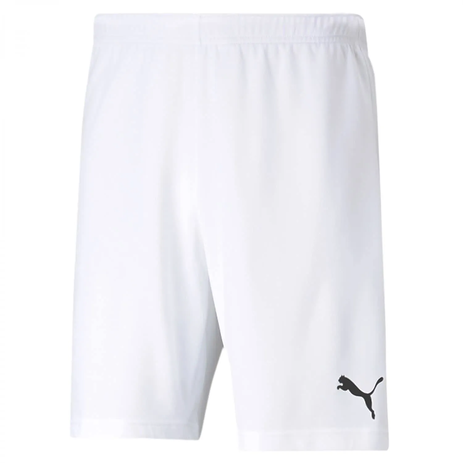 PUMA teamRISE Short Jr, White/Black, 128 - immagine 1