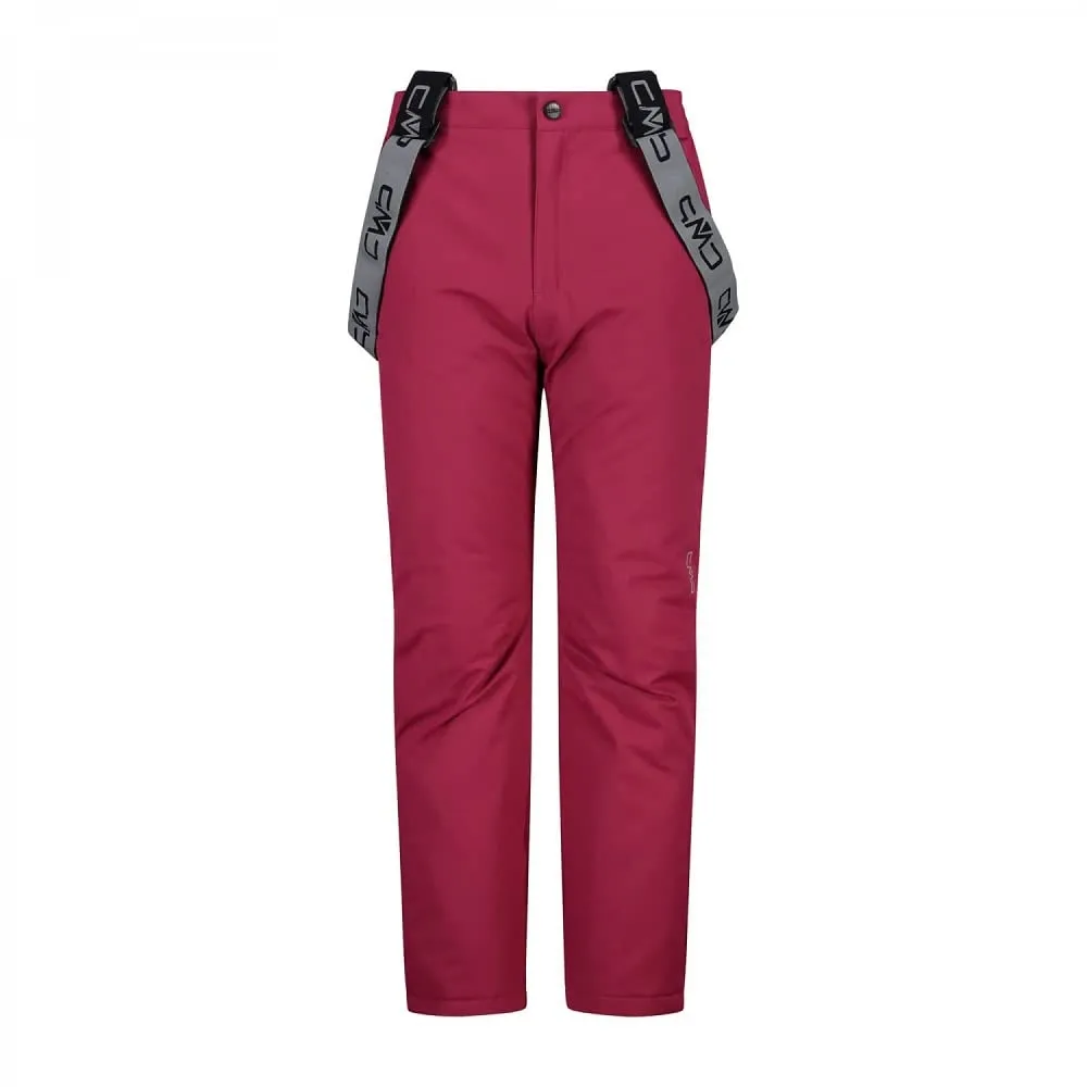 CMP Salopette Sci in Twill da Bambini, Sangria, 152 - immagine 1