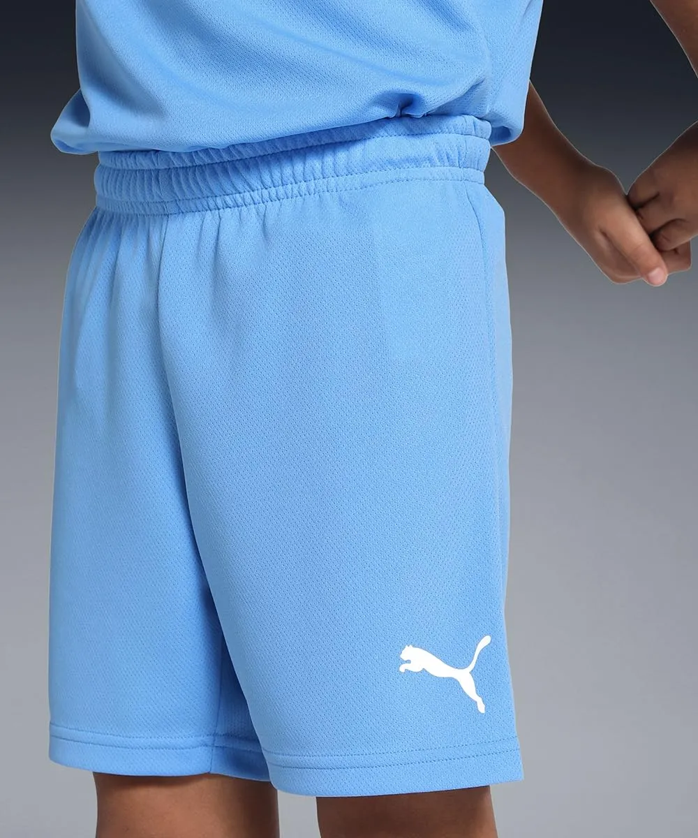 Puma teamRISE Short Jr, Team Light Blue/White, 140 - immagine 3