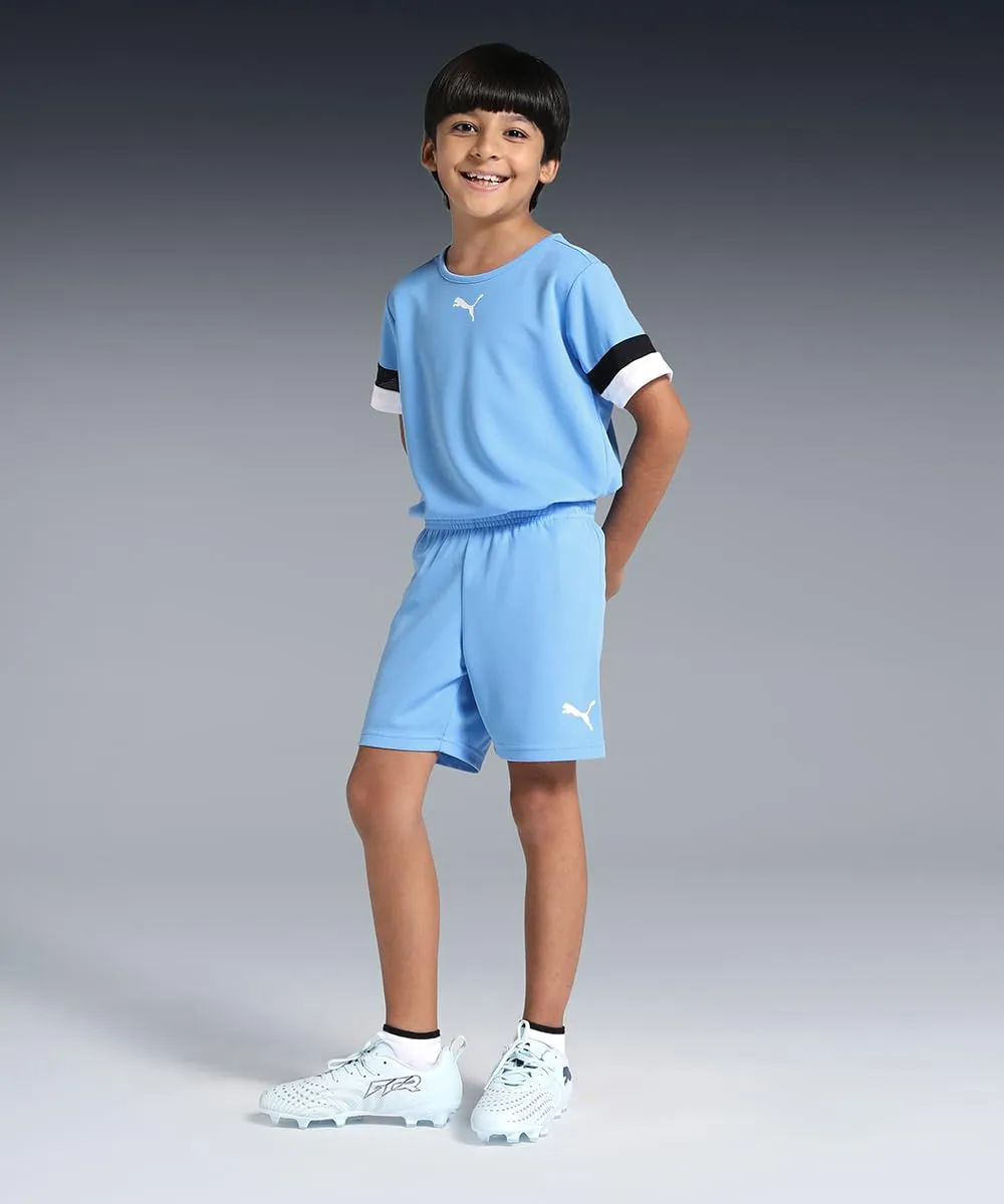 Puma teamRISE Short Jr, Team Light Blue/White, 140 - immagine 6