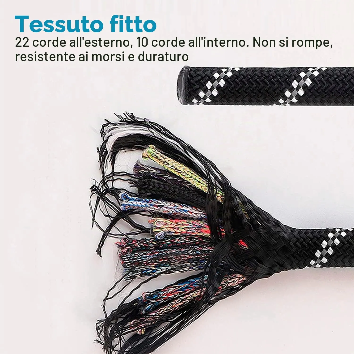 Edipets Guinzaglio per Cani Riflettente con Impugnatura Imbottita, 2.2 m, Nero - immagine 6