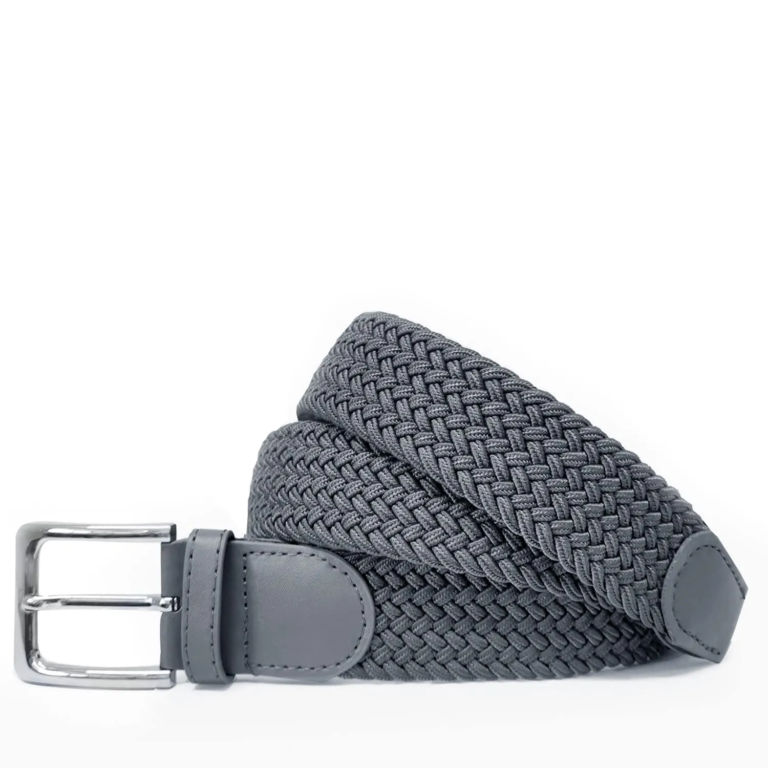 GLAMEXX24 Cintura Elastica Unisex in Tessuto Intrecciato Regolabile - immagine 2