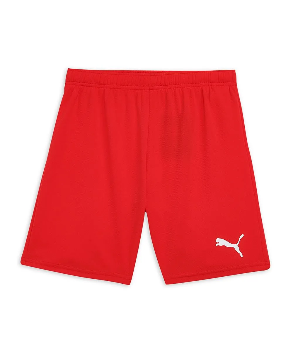 PUMA teamRISE Short Jr, Red/White, 128 - immagine 1