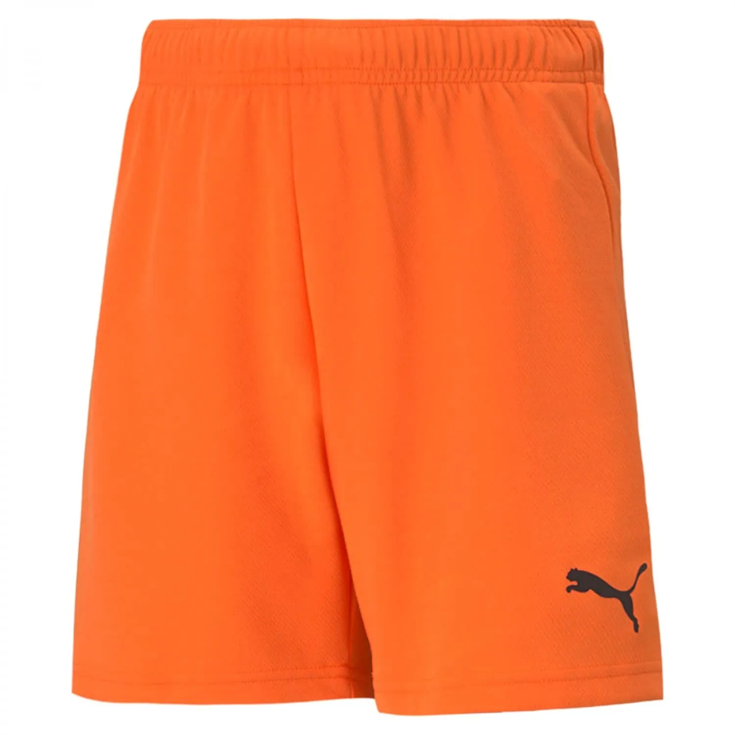 PUMA teamRISE Short Jr, Golden Poppy/Black, 140 - immagine 1