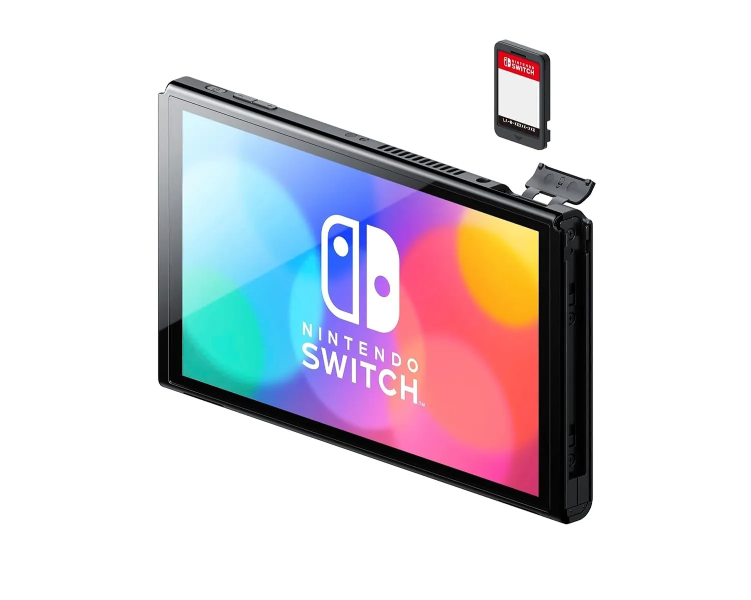 Nintendo Switch OLED Model - Neon Blue/Neon Red - 7" Screen - 64GB - immagine 5