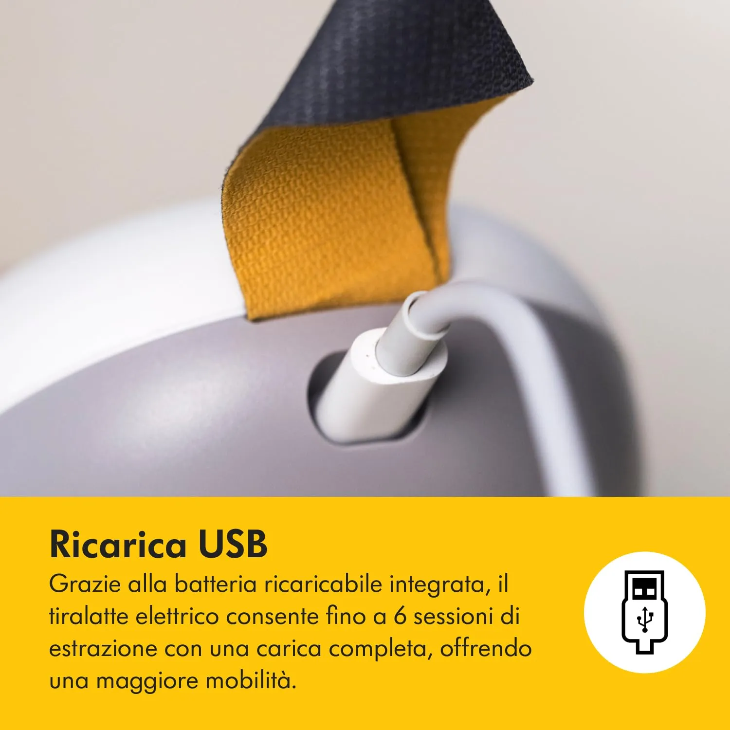 Medela Solo Tiralatte Elettrico Singolo con Coppa PersonalFit Flex e Tecnologia 2-Phase Expression - immagine 4